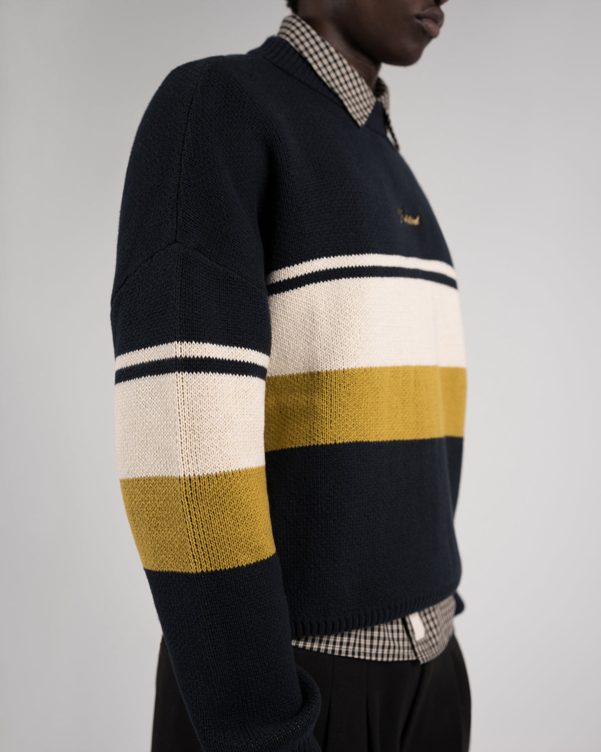 Kicker Knit Sweater | Navy