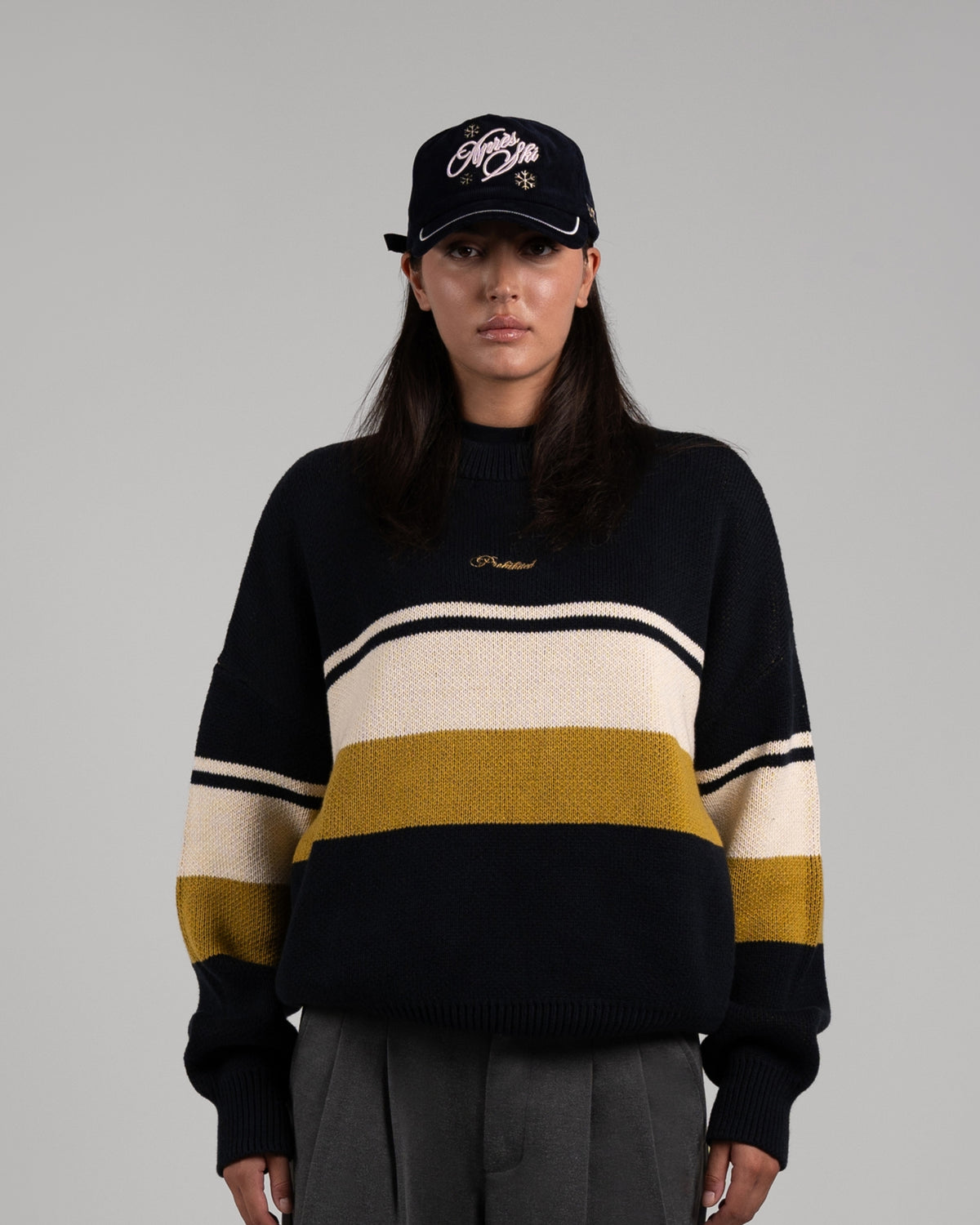 Kicker Knit Sweater | Navy