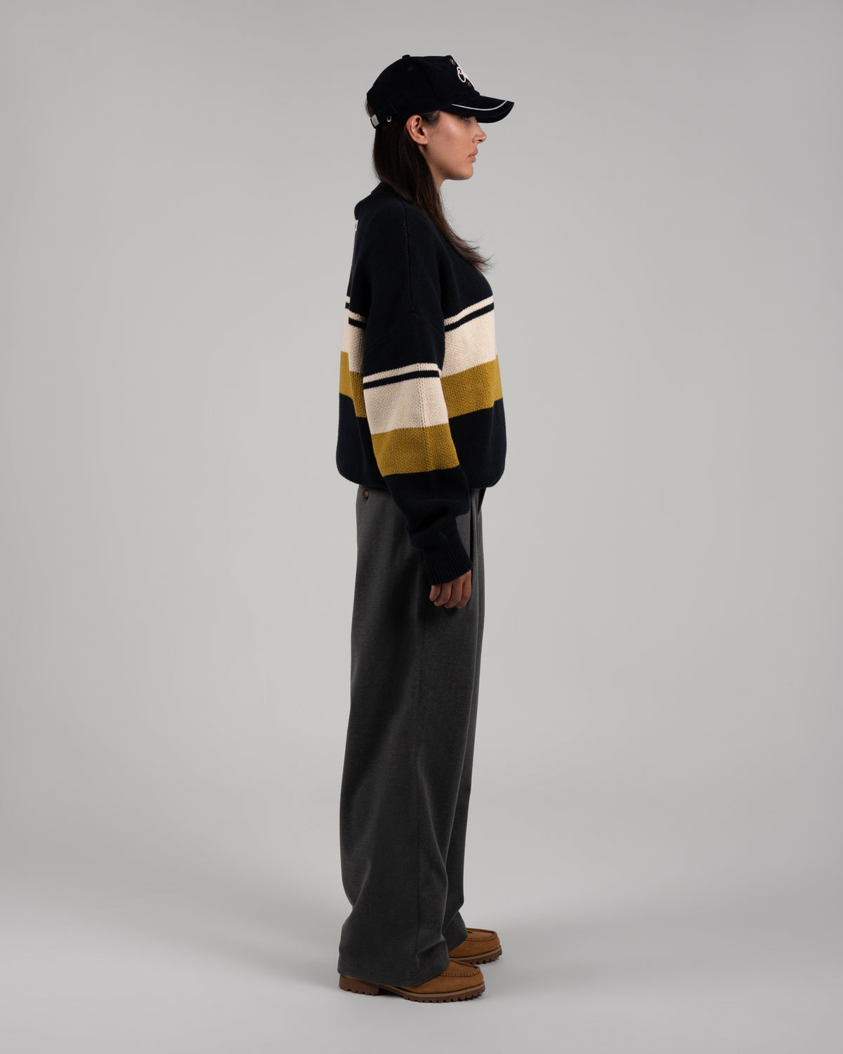 Kicker Knit Sweater | Navy