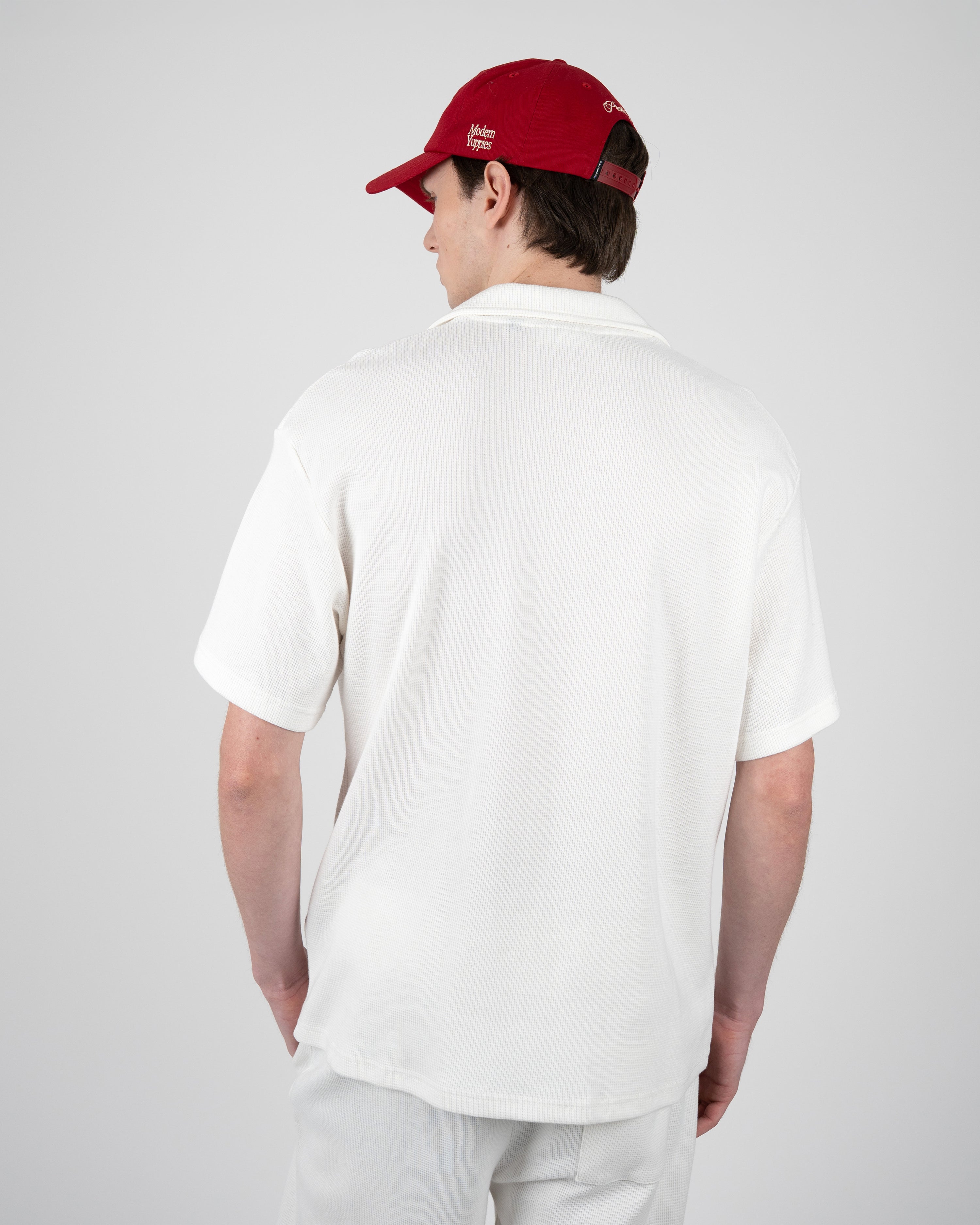 Seaside Waffle Shirt Off-White
