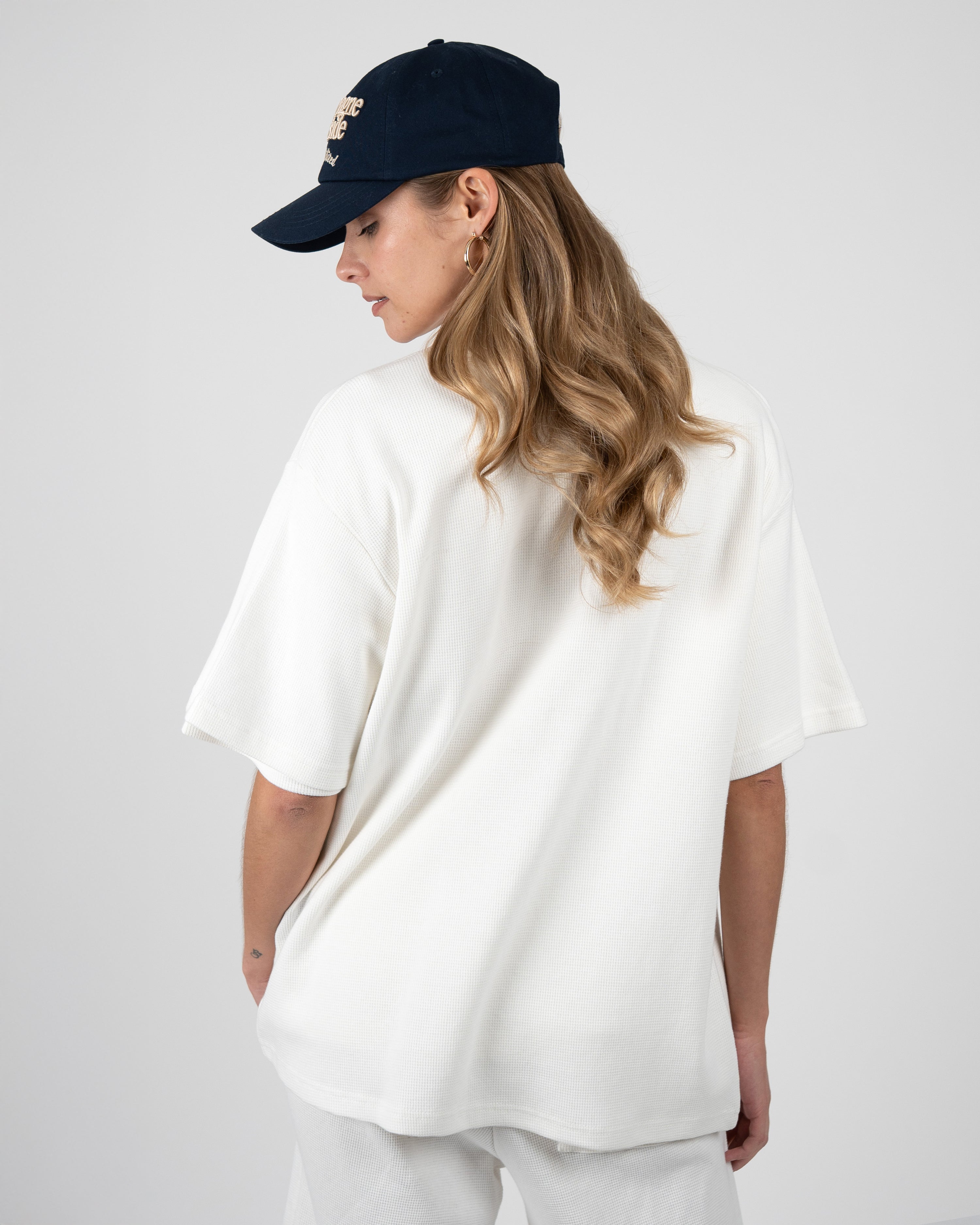 Seaside Waffle Shirt Off-White