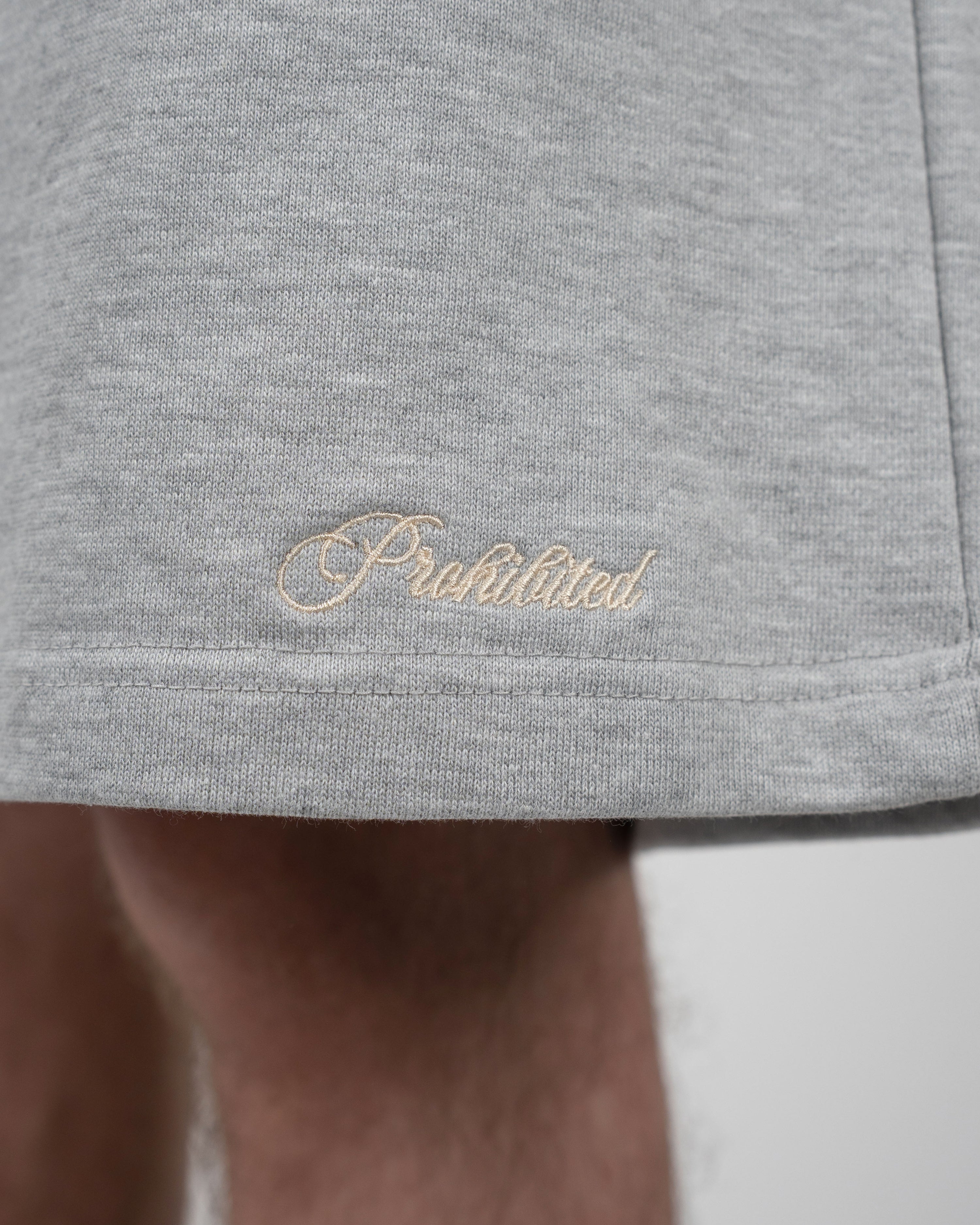 Lazy Riviera Shorts Grey Melange