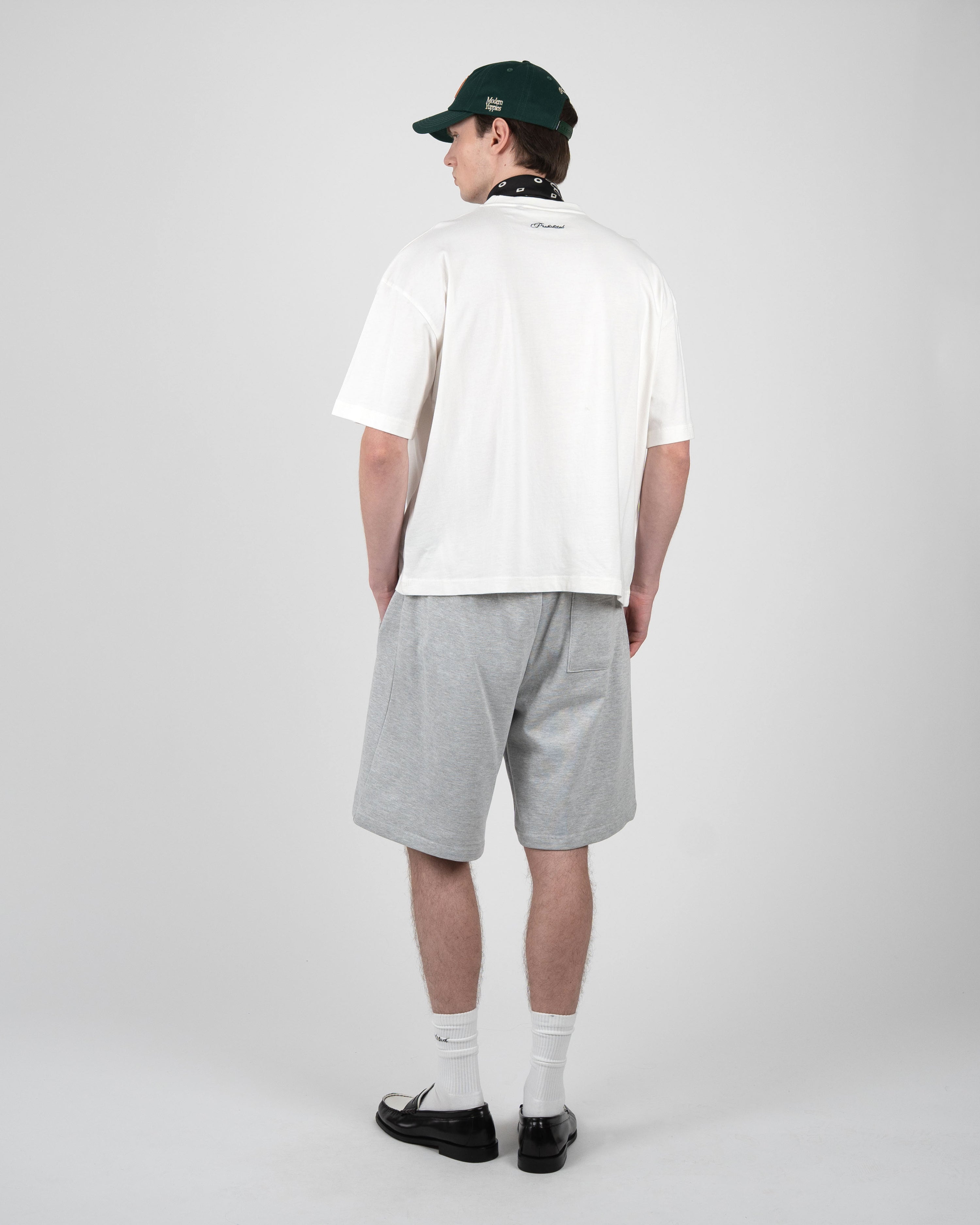 Lazy Riviera Shorts Grey Melange