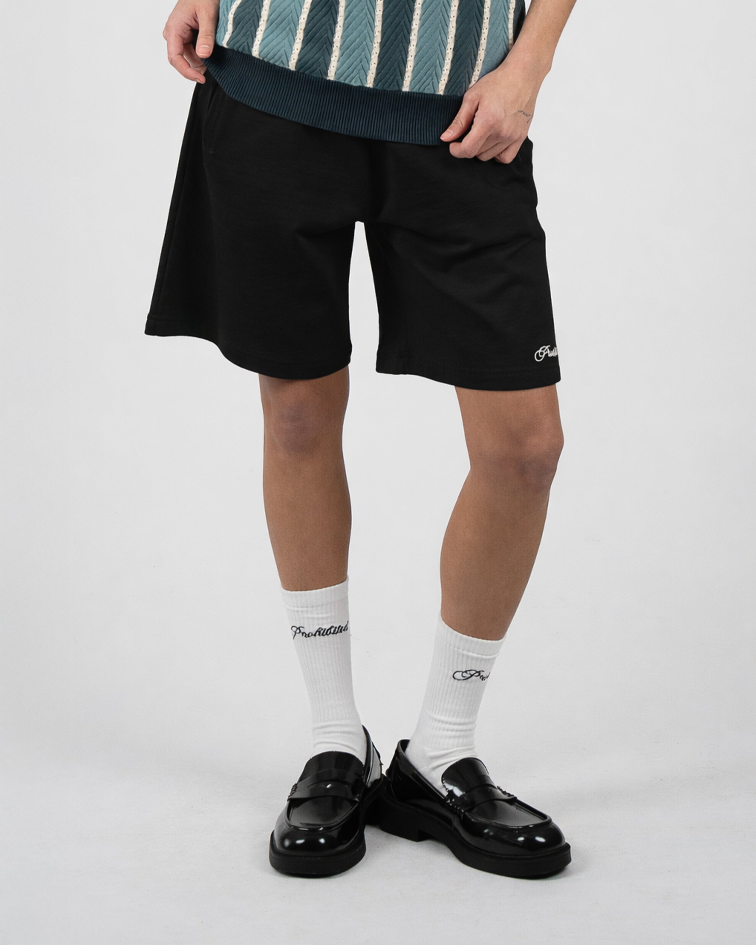 Lazy Riviera Shorts Black