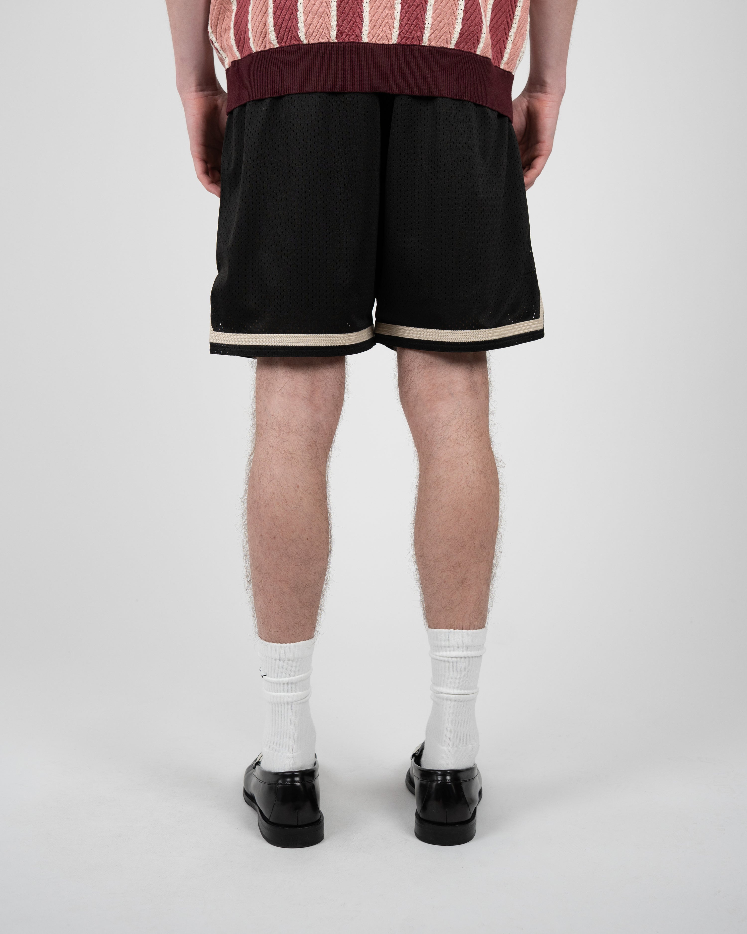 Mesh Basketball Shorts Black