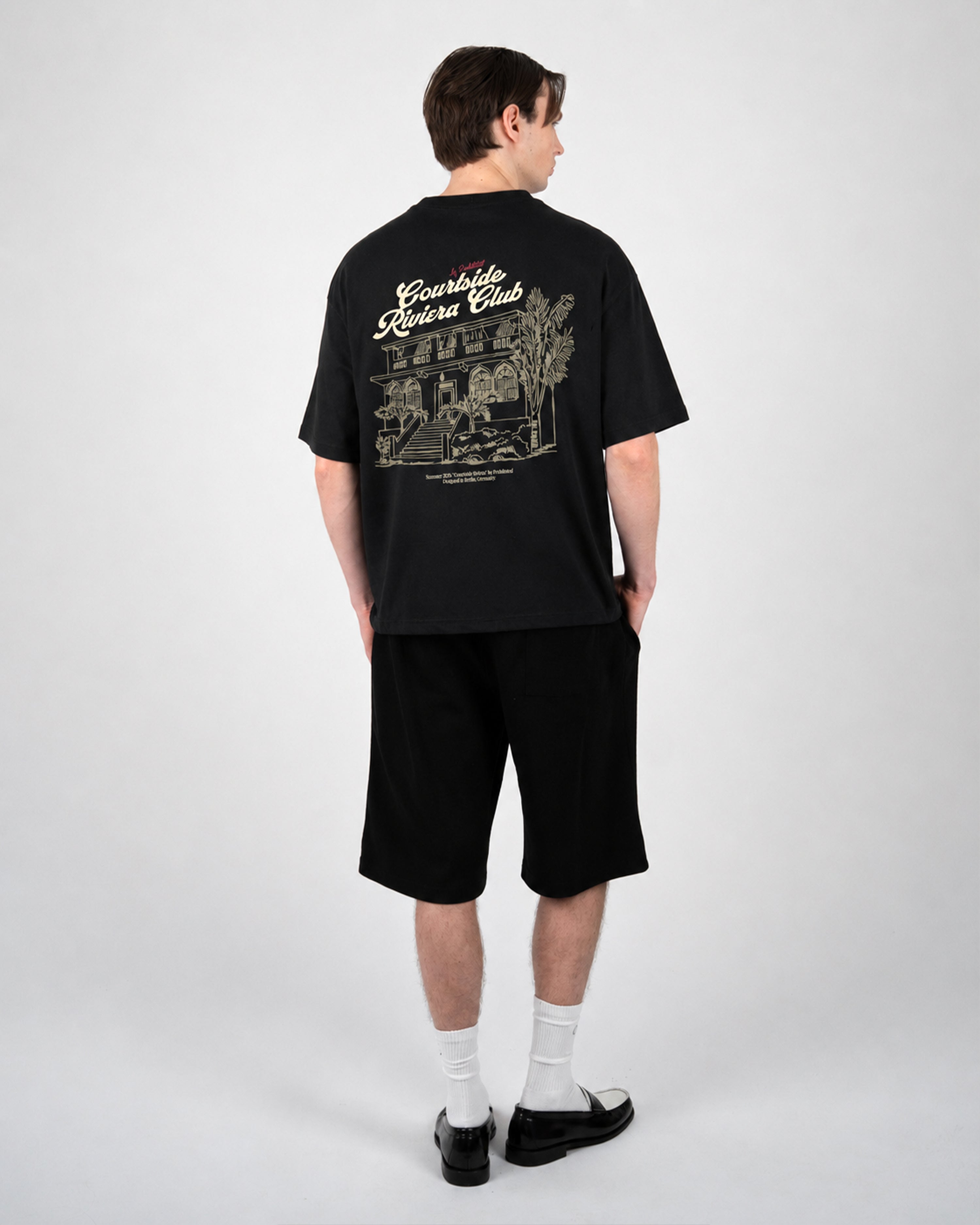 Riviera Club Tee Black