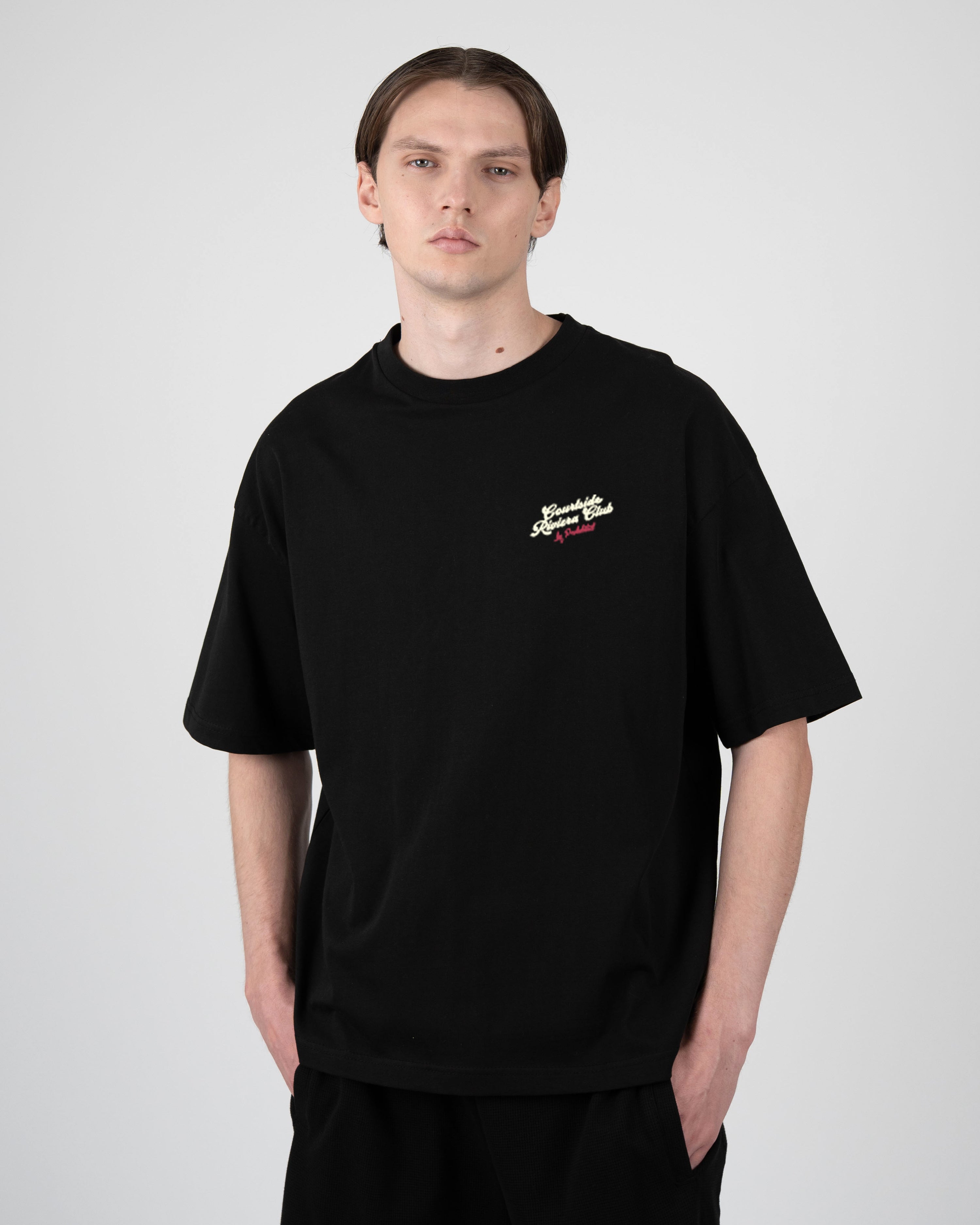 Riviera Club Tee Black