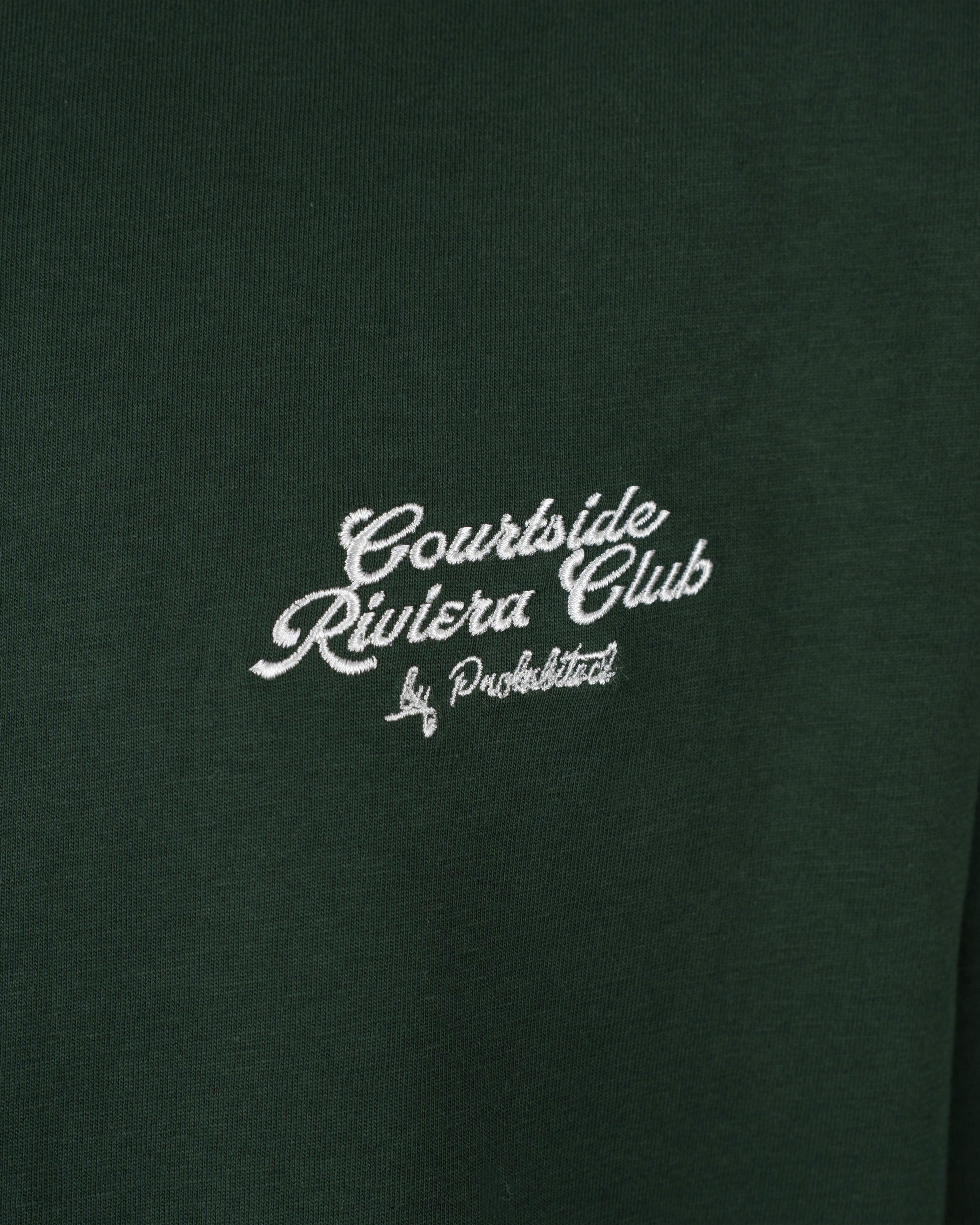 Coffee and Bagels Tee Green