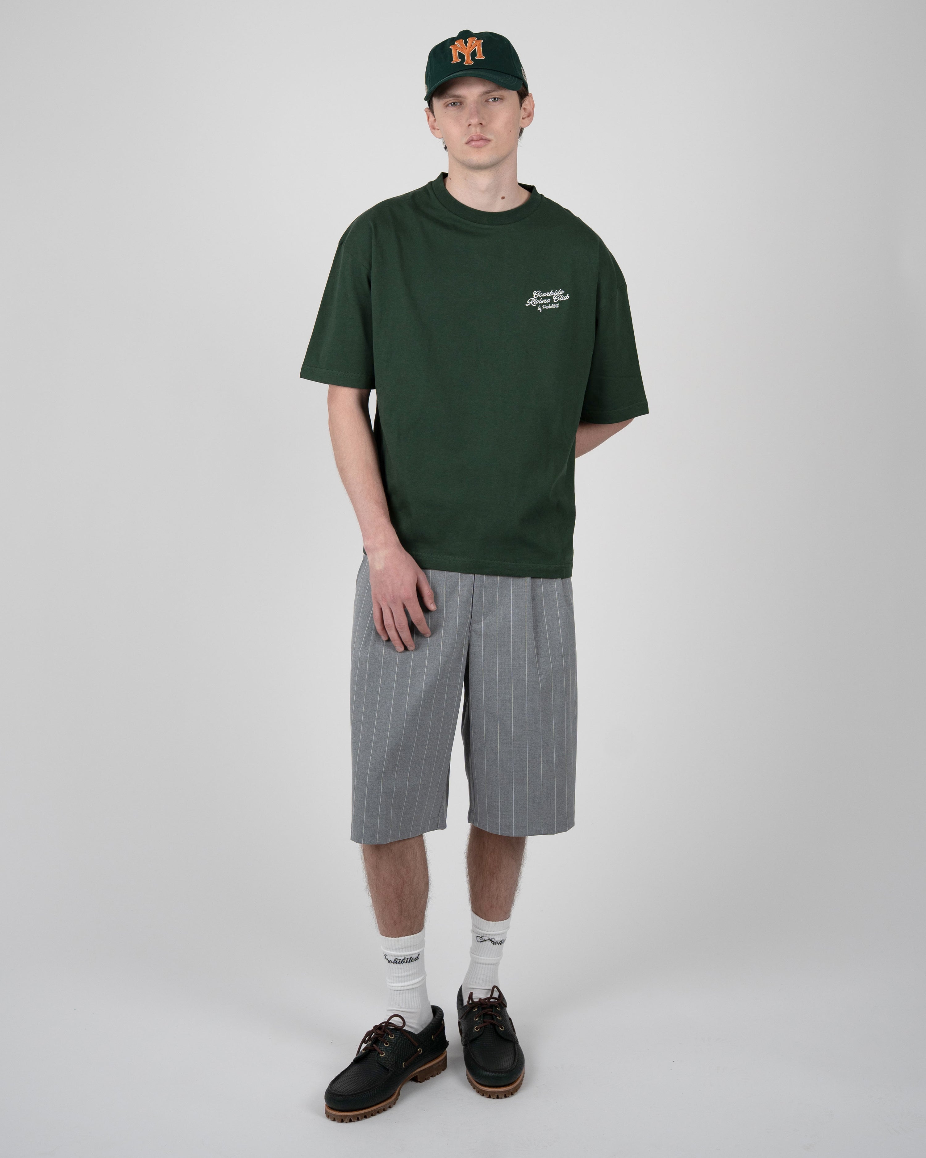 Coffee and Bagels Tee Green