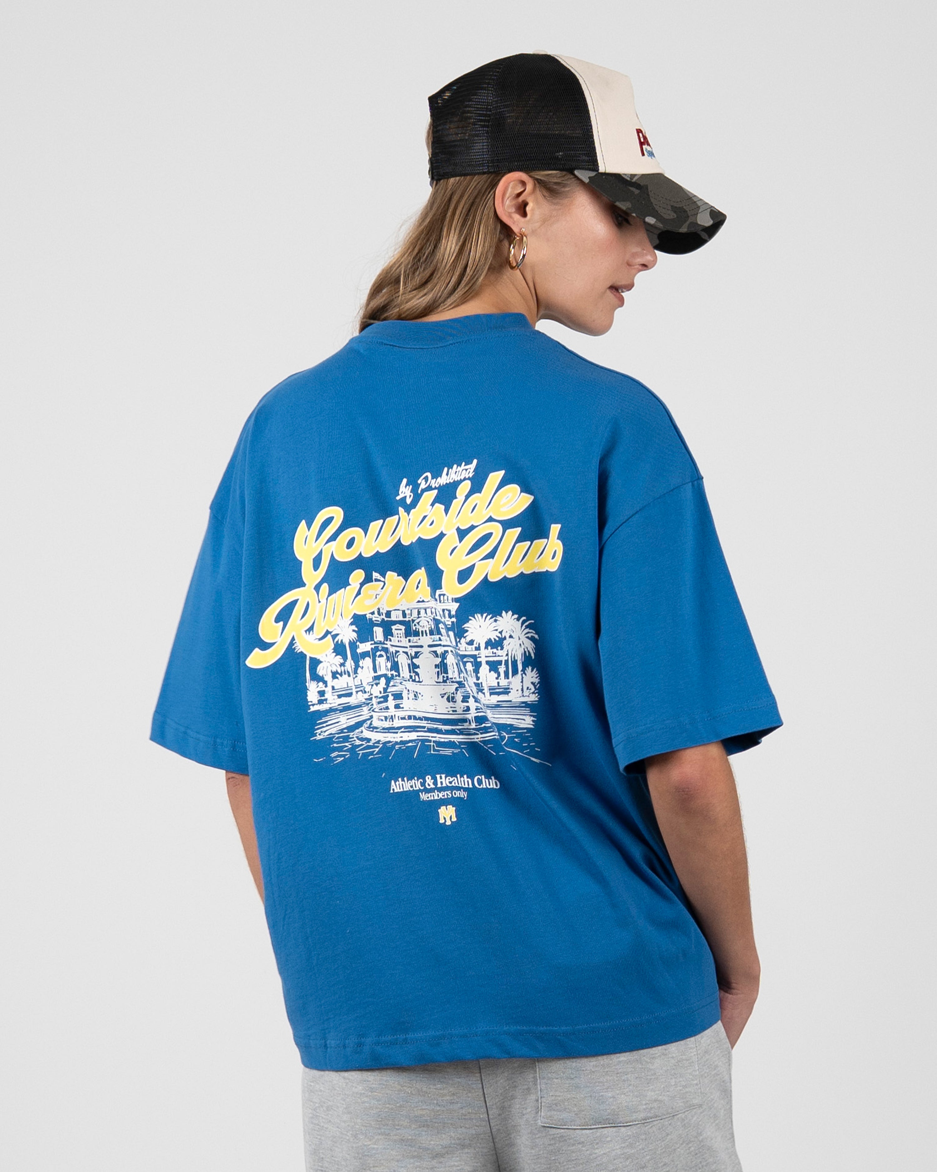 Athletic & Health Club Tee Blue