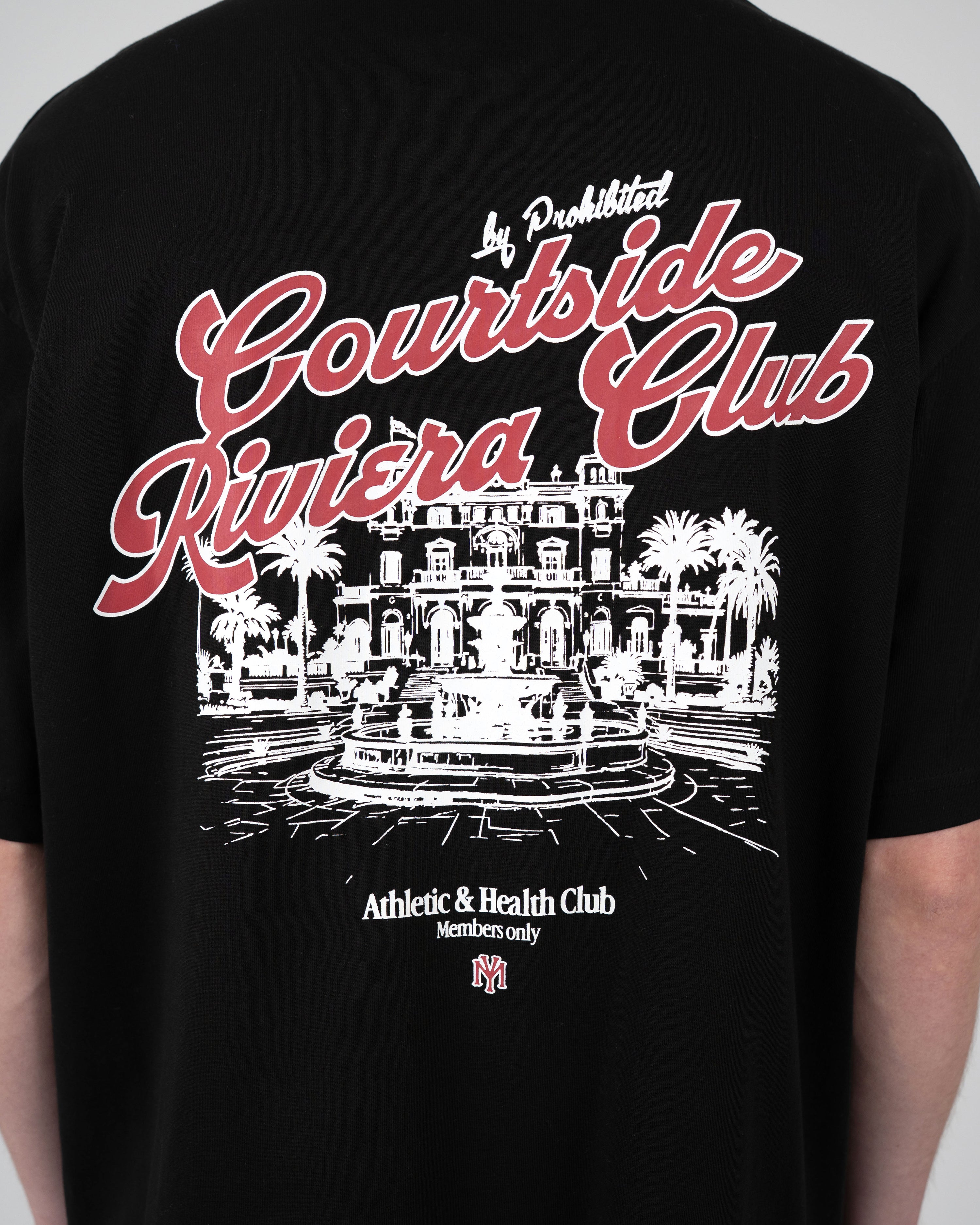 Athletic & Health Club Tee Black