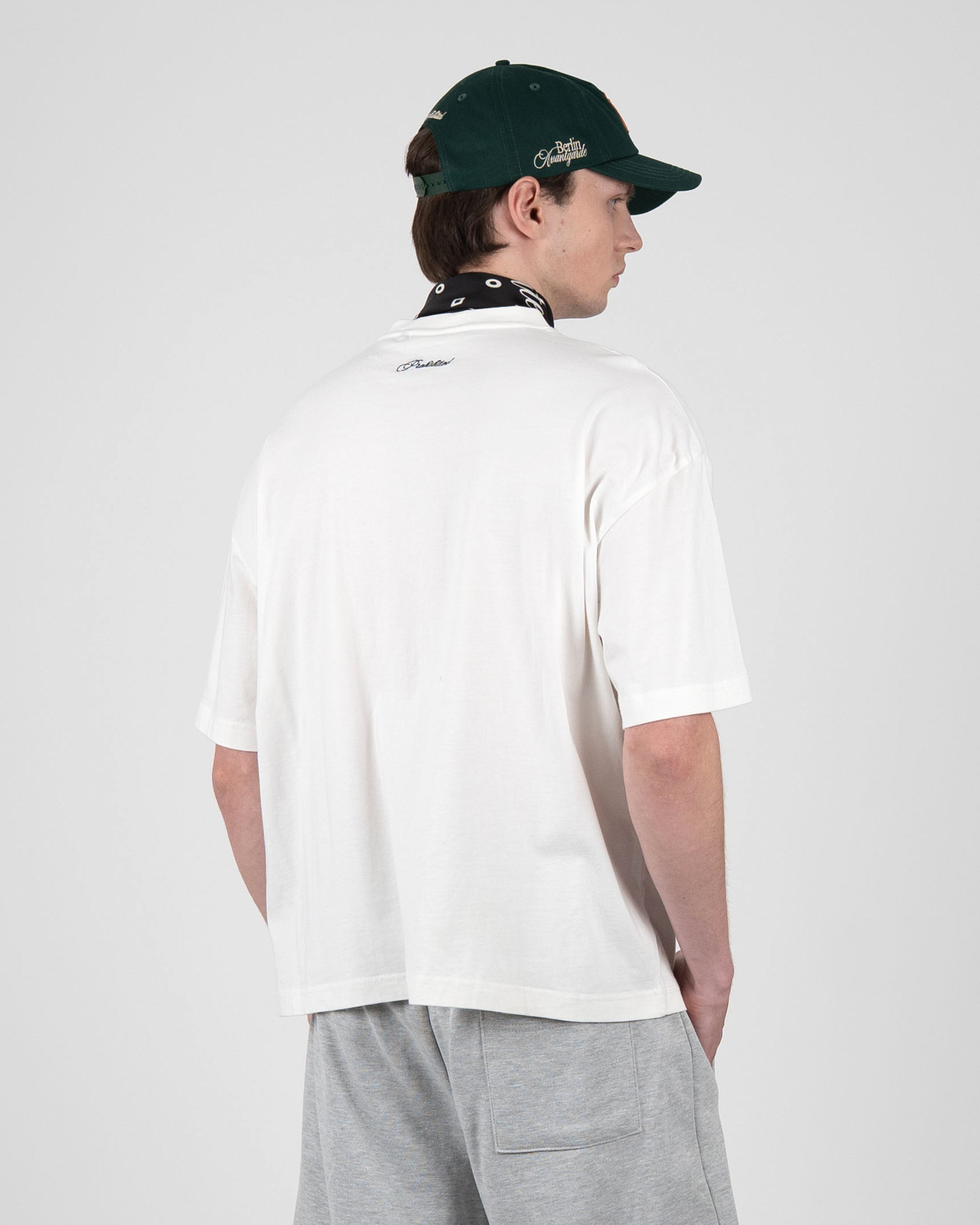 Champagne Courtside Tee Off White