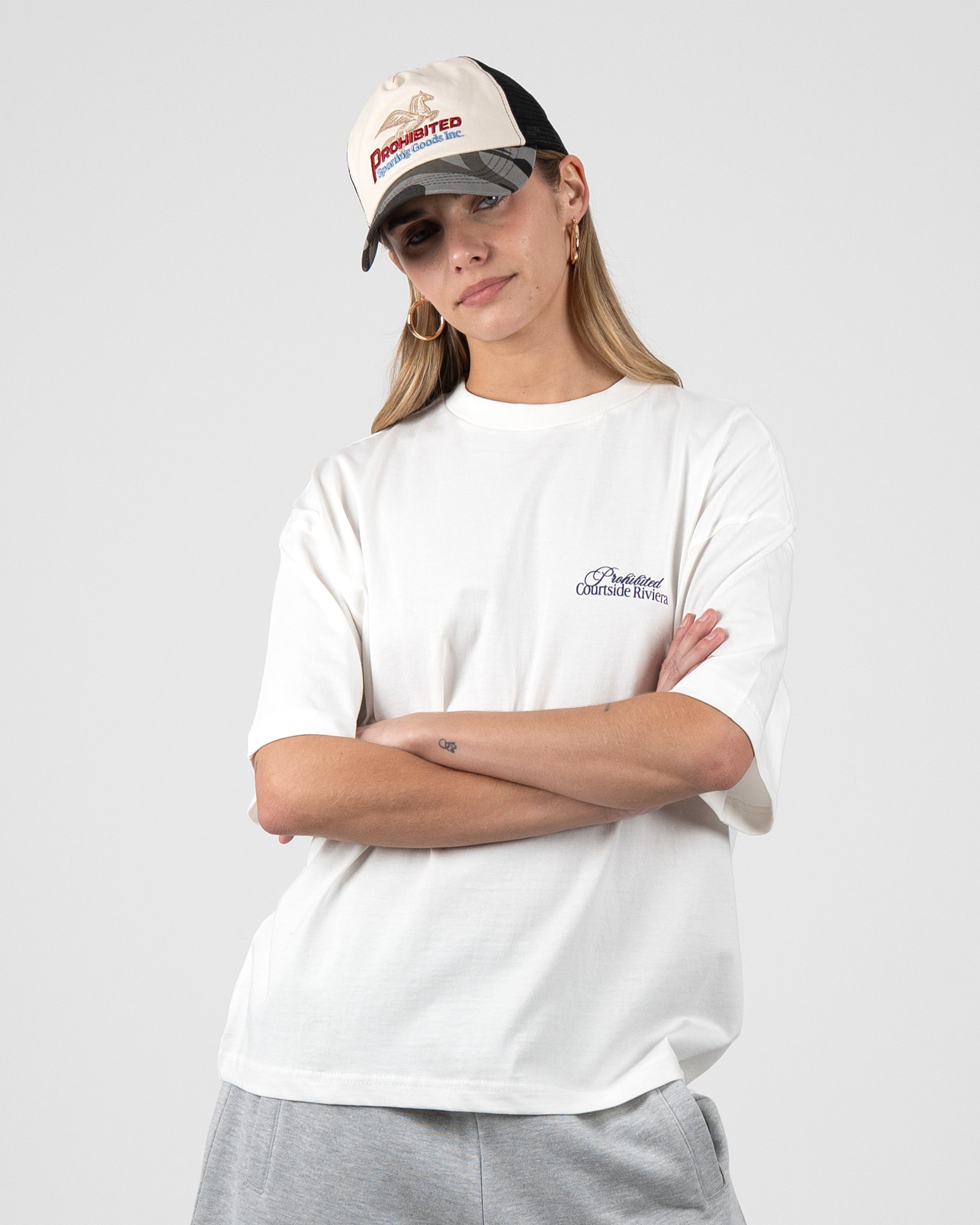 Riviera Hotel Tee Off White