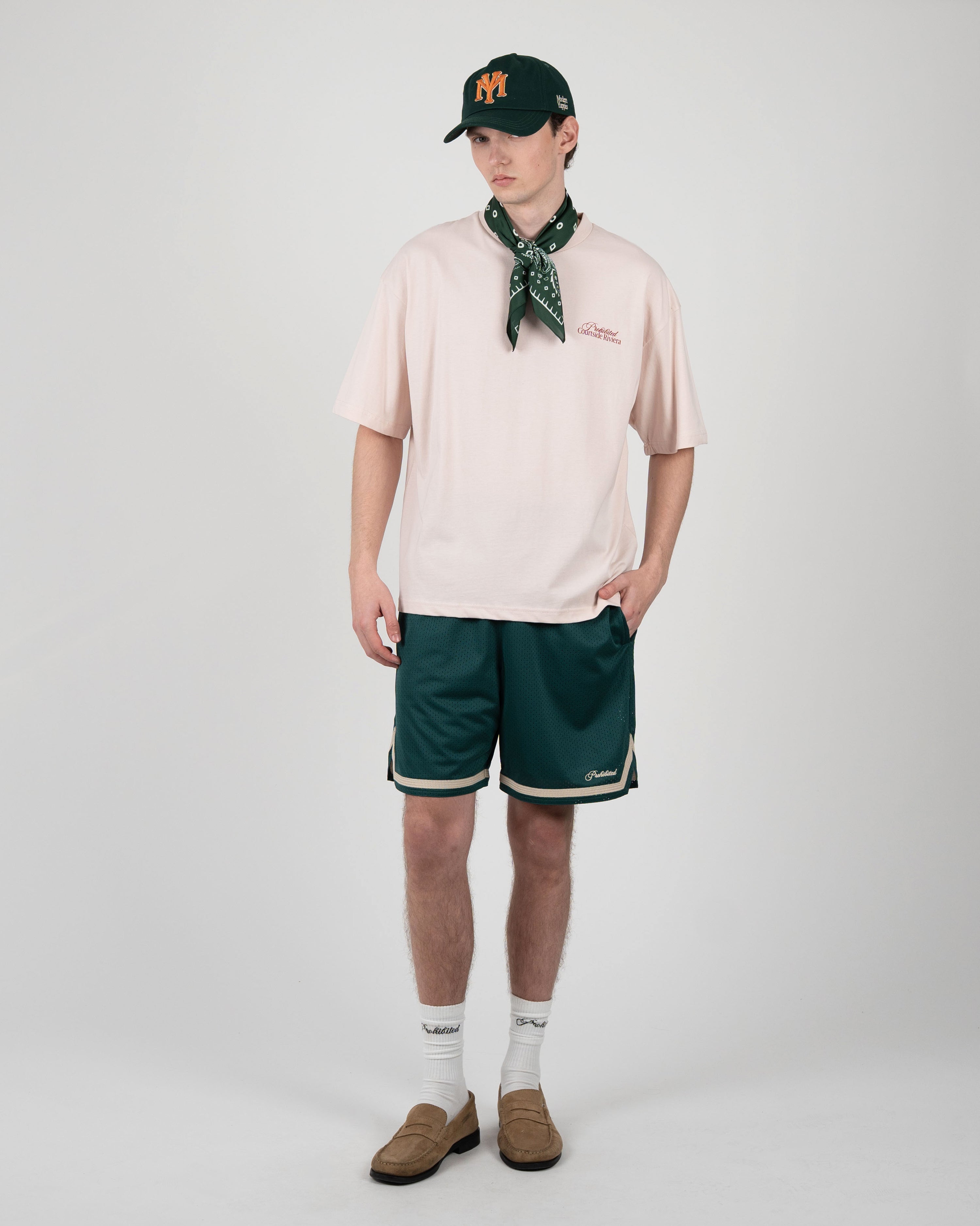 Courtside Riviera Tee Rose