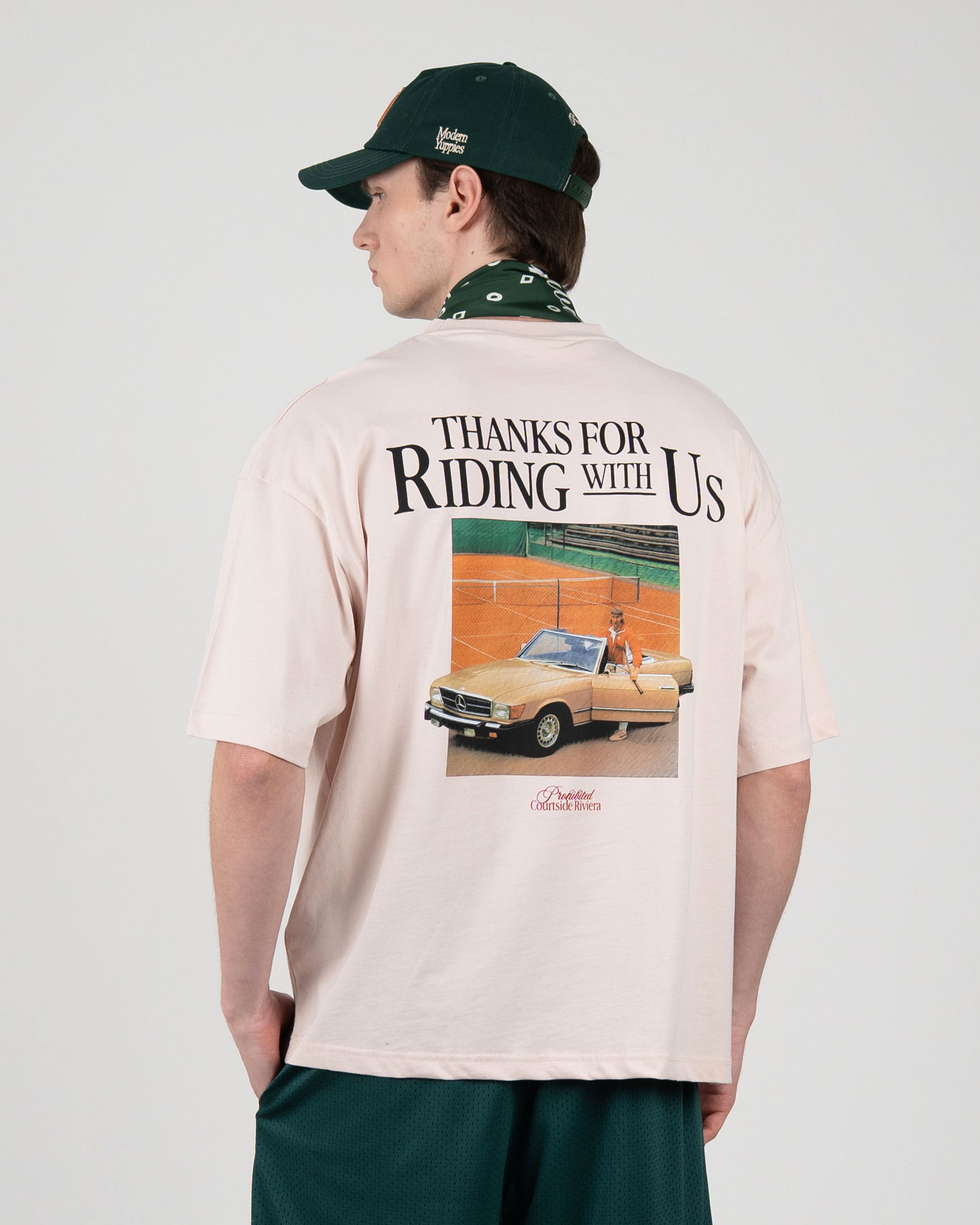 Courtside Riviera Tee Rose