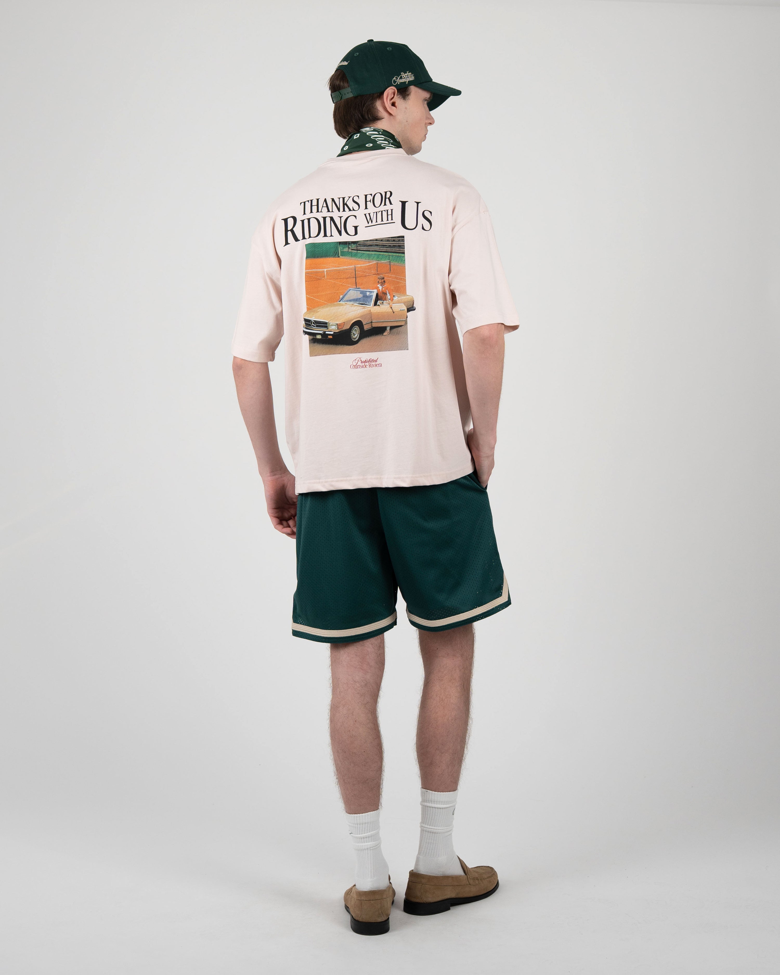 Courtside Riviera Tee Rose