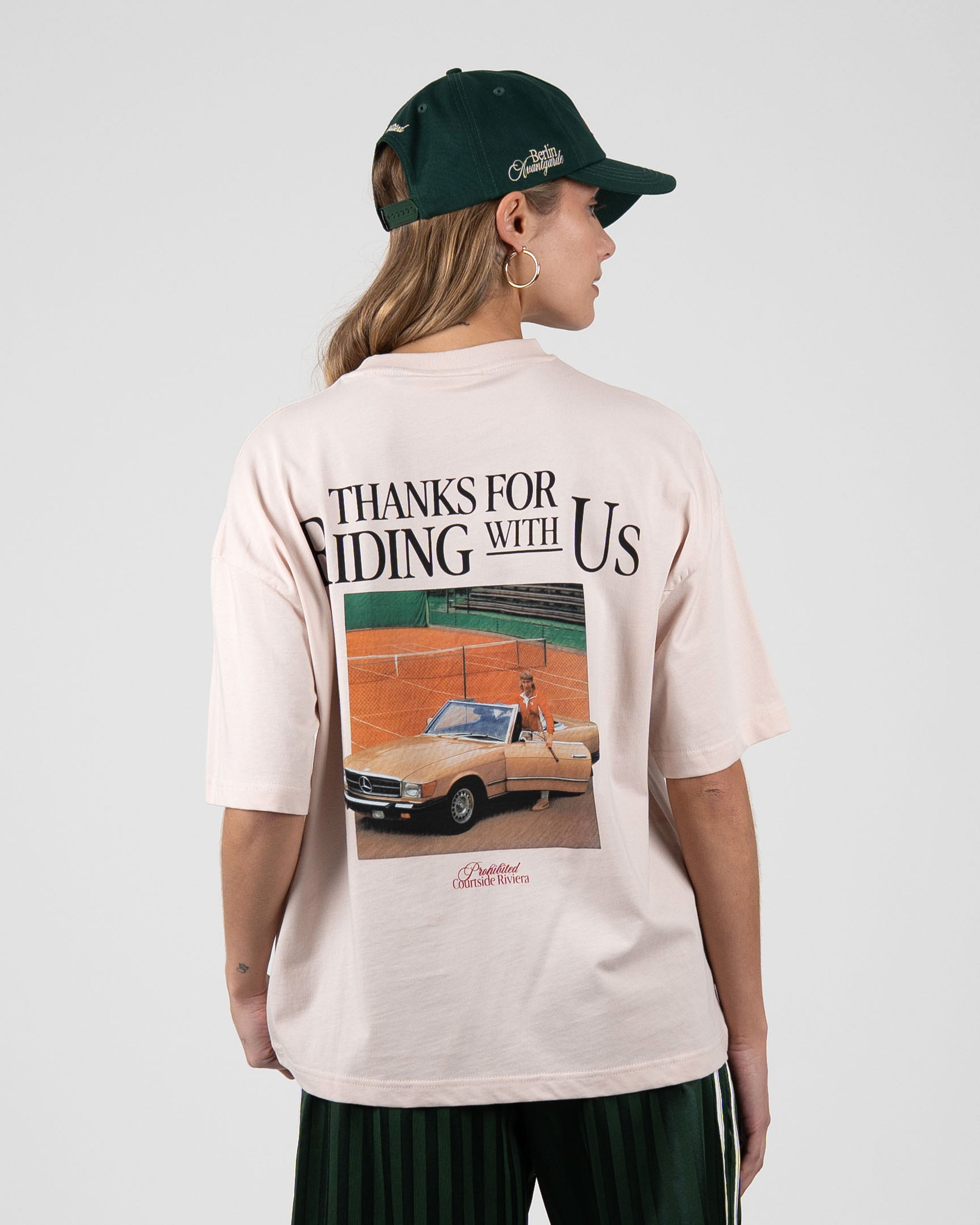 Courtside Riviera Tee Rose