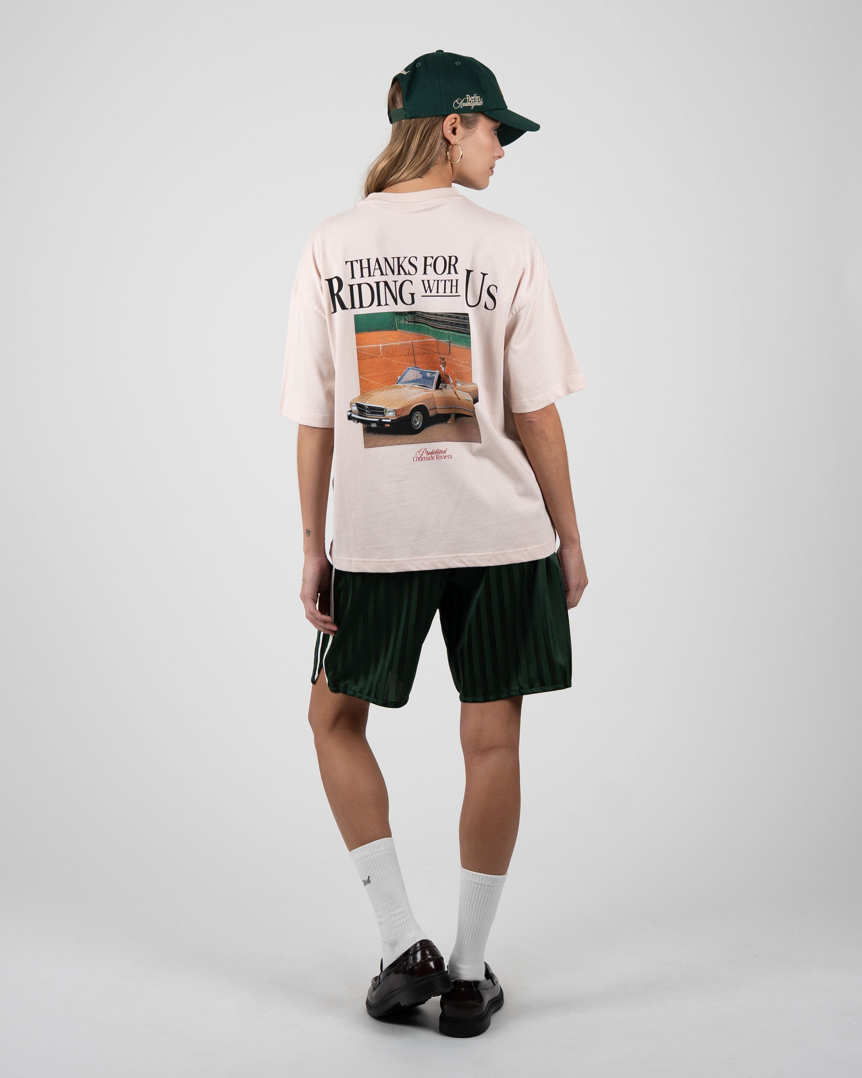 Courtside Riviera Tee Rose