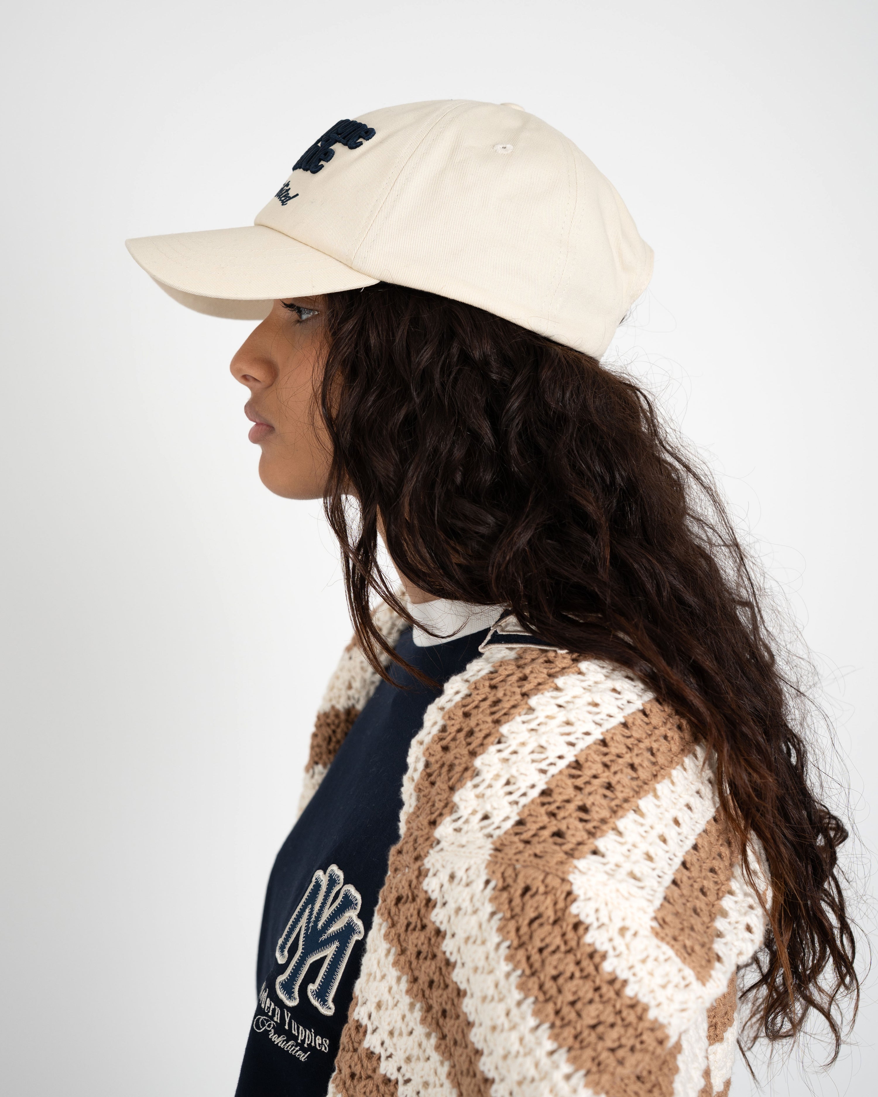 Champagne Courtside Cap Cream