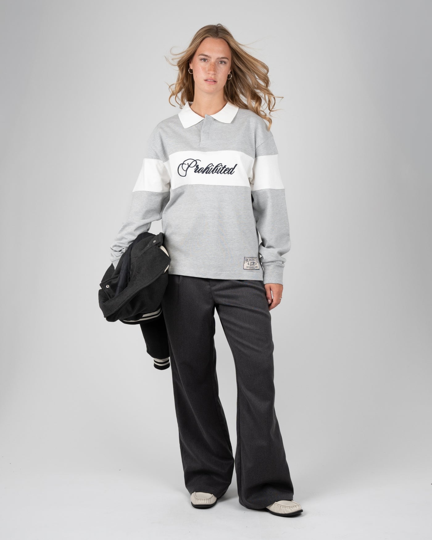 Back In The Days Polo | Grey Melange