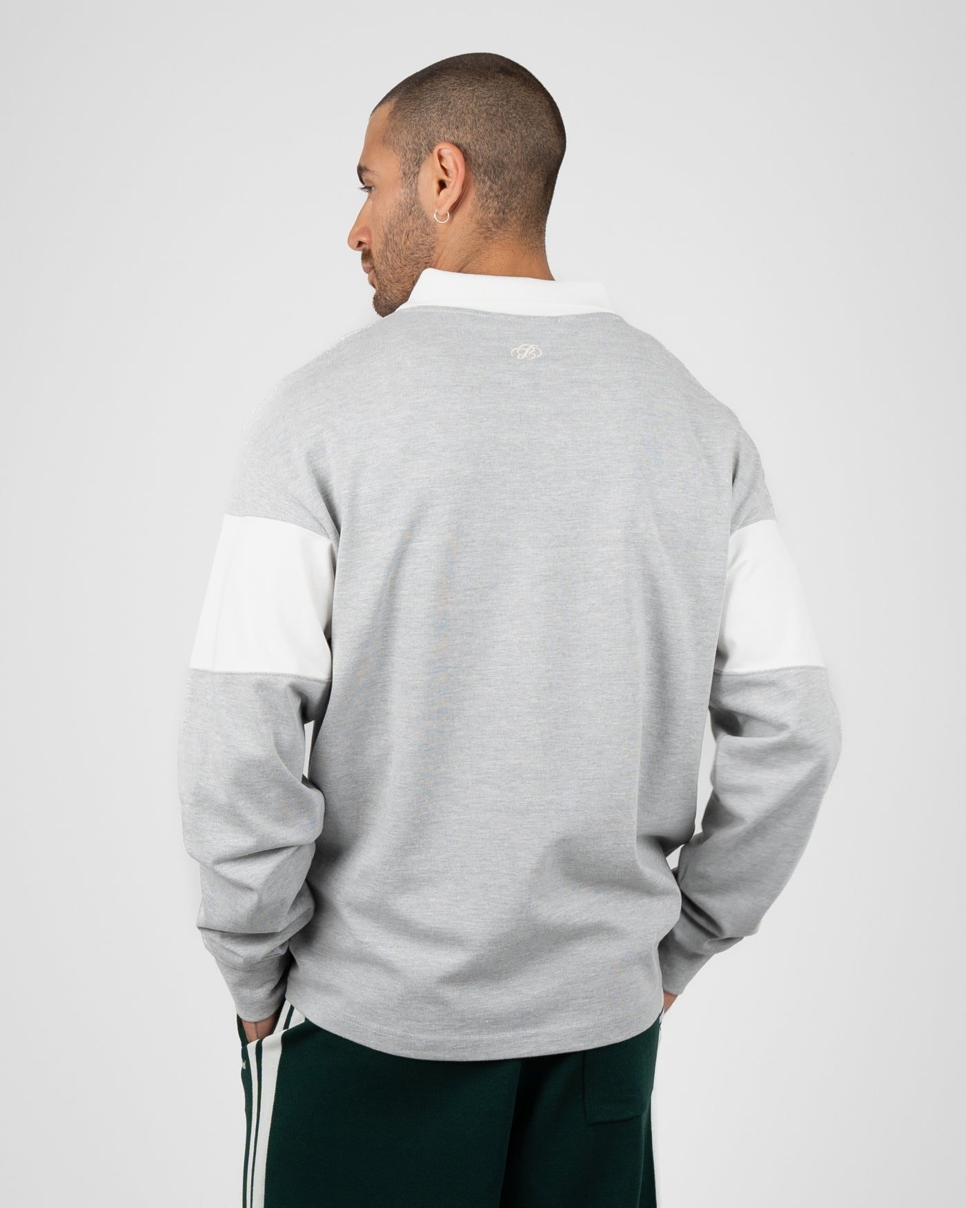 Back In The Days Polo | Grey Melange