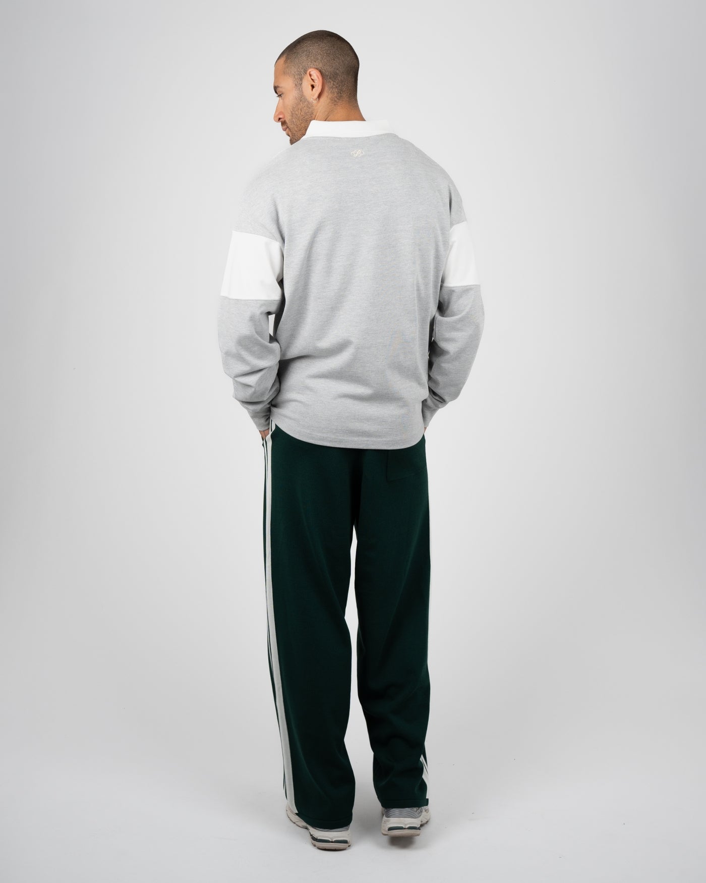 Back In The Days Polo | Grey Melange