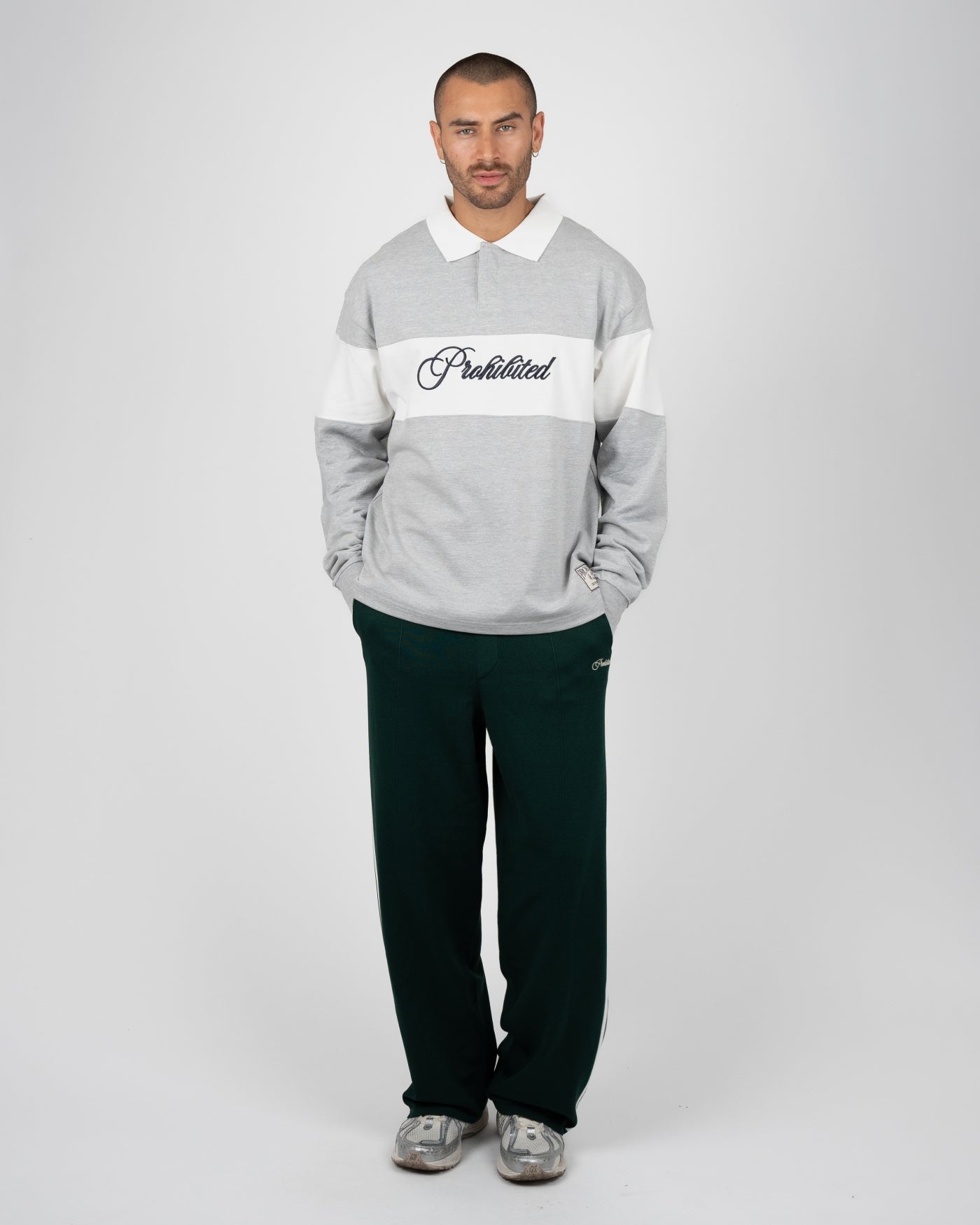 Back In The Days Polo | Grey Melange