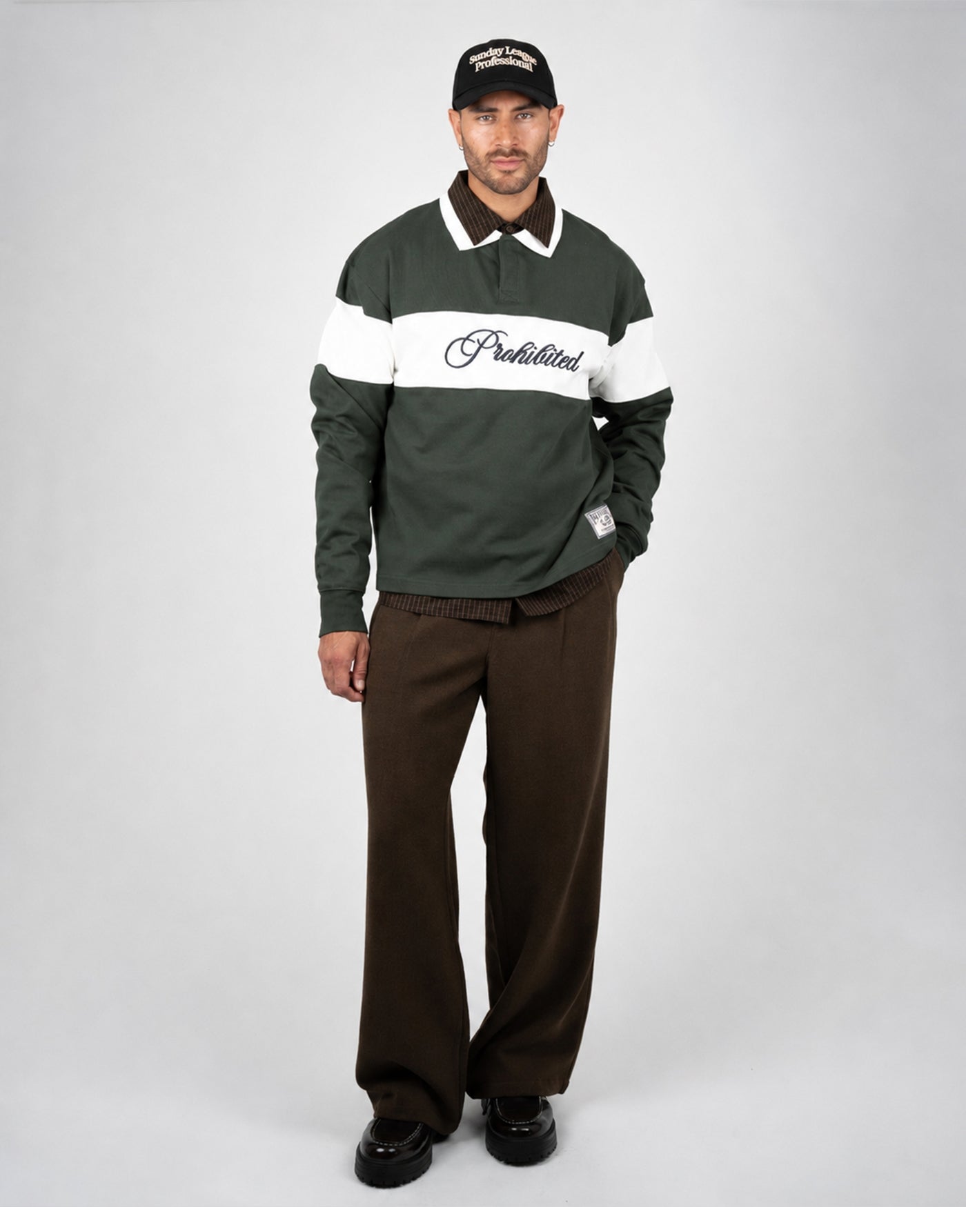Back In The Days Polo | Forest Green