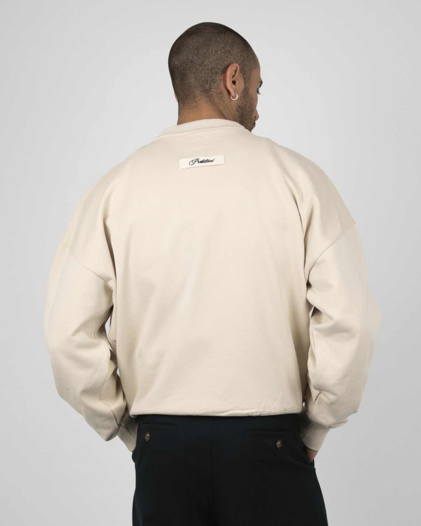 College Days Crew Neck | Ecru