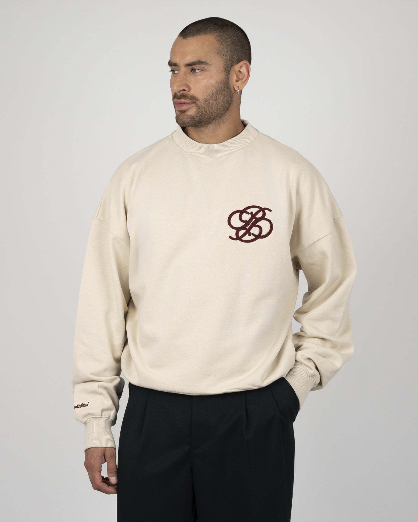 College Days Crew Neck | Ecru