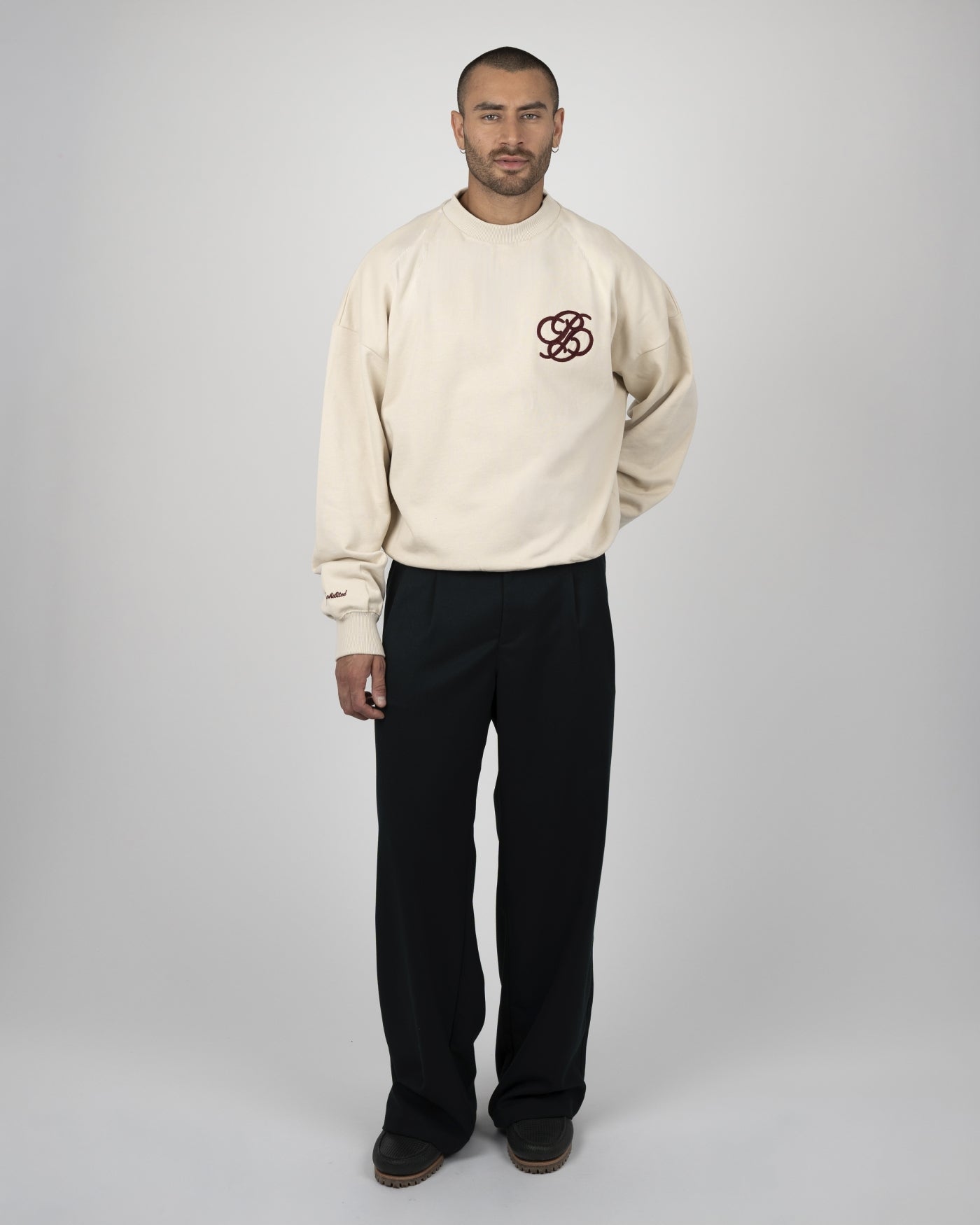 College Days Crew Neck | Ecru