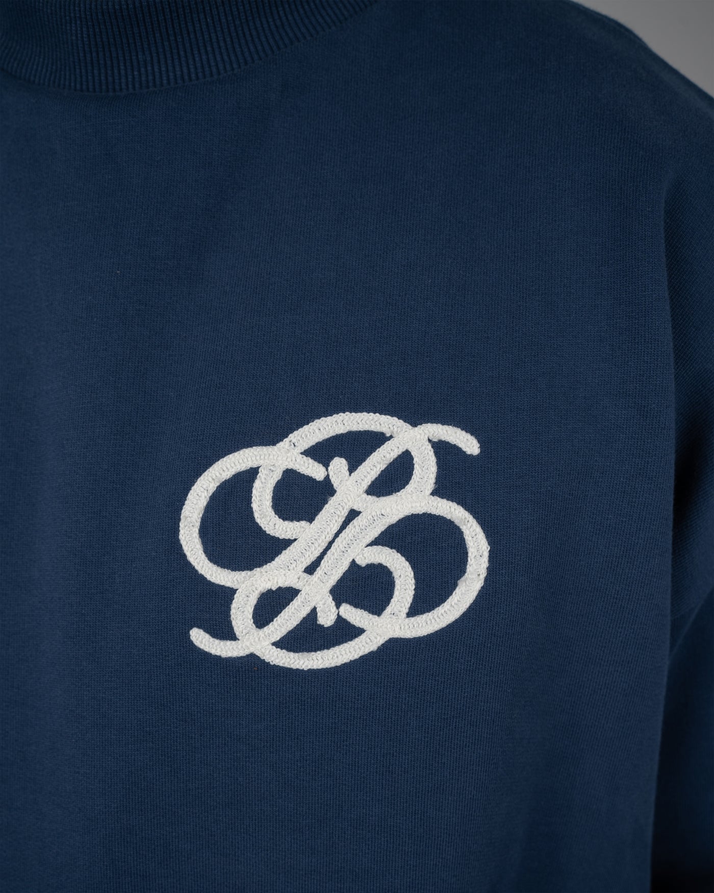 College Days Crew Neck | Oceanic Blue