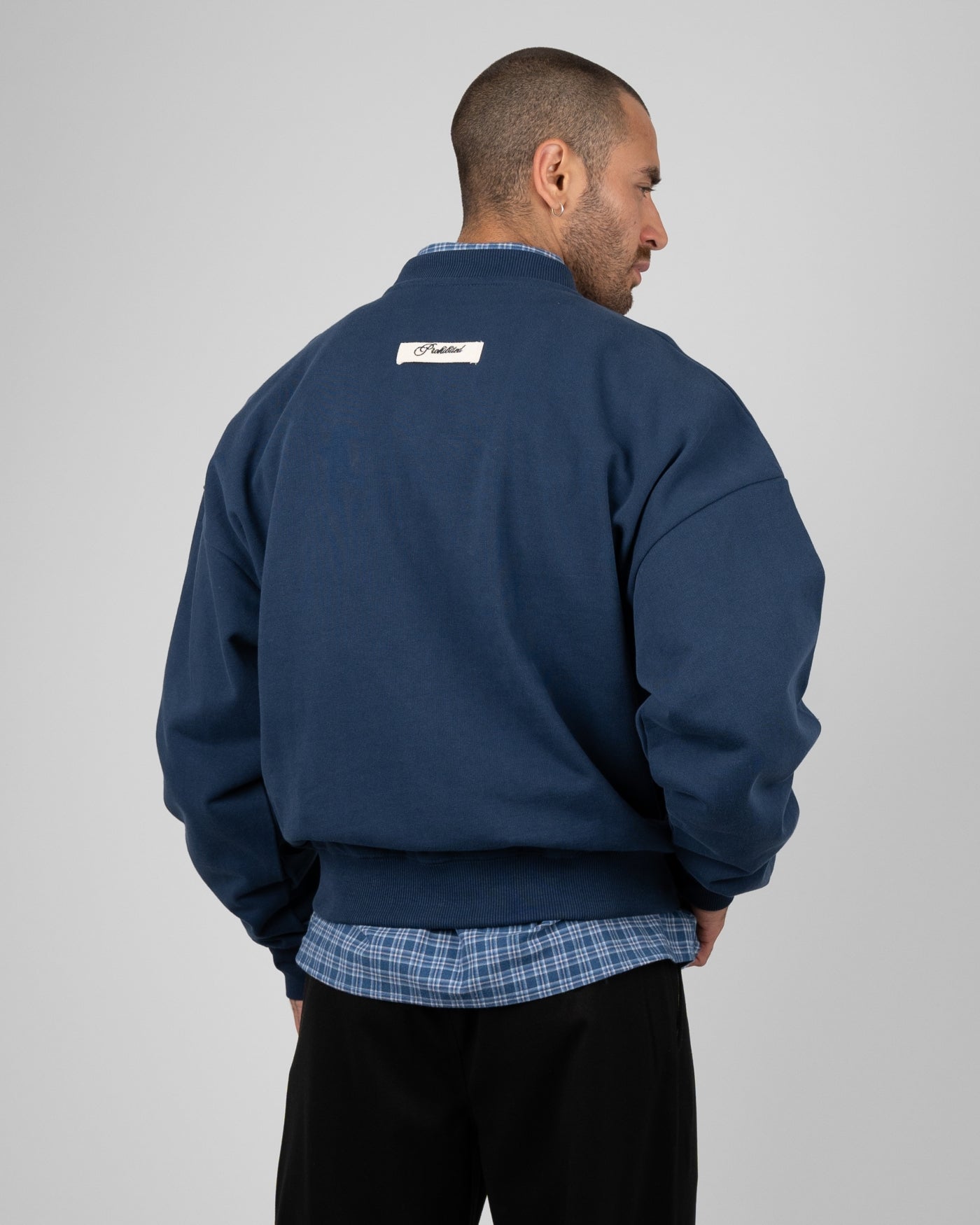 College Days Crew Neck | Oceanic Blue
