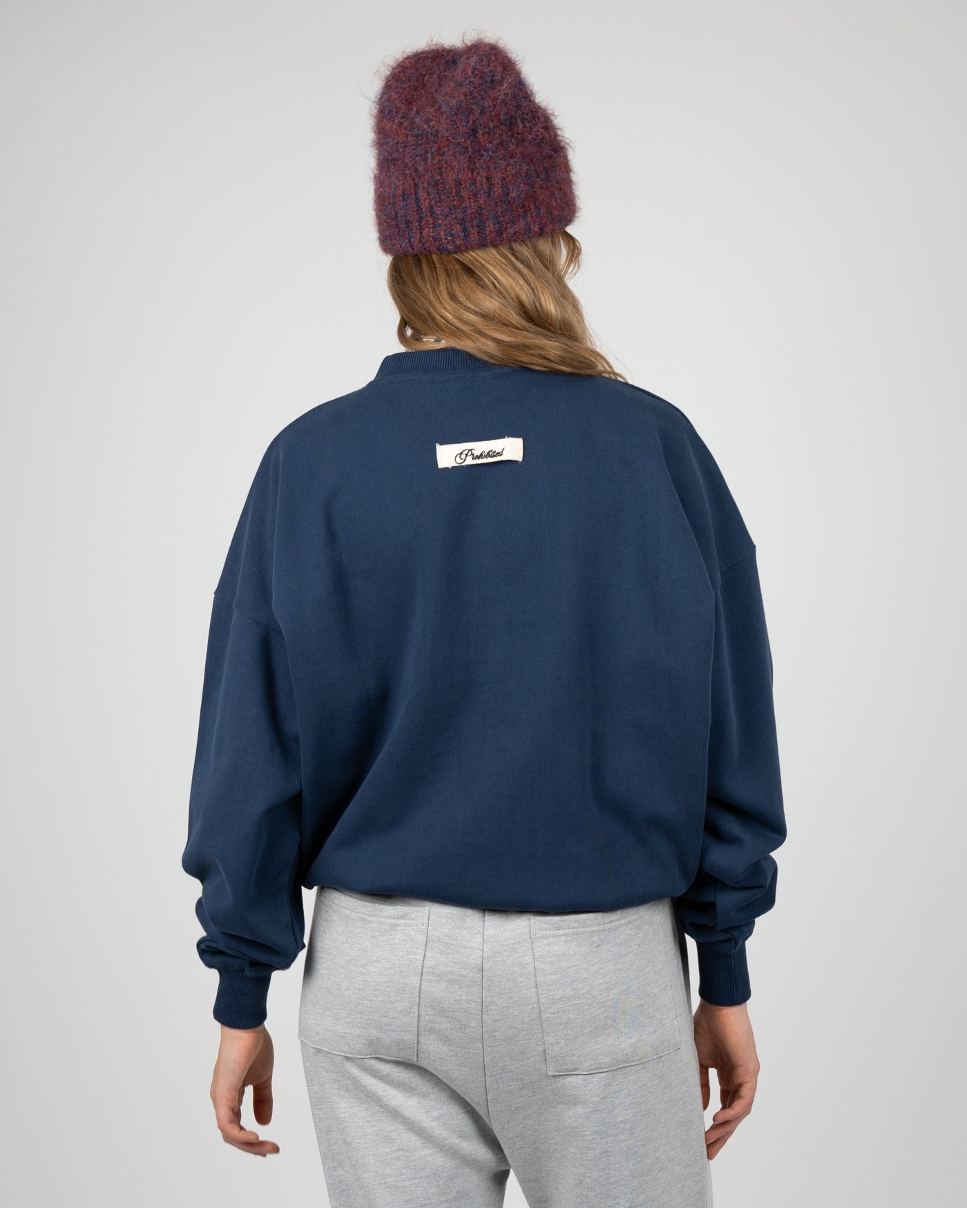 College Days Crew Neck | Oceanic Blue