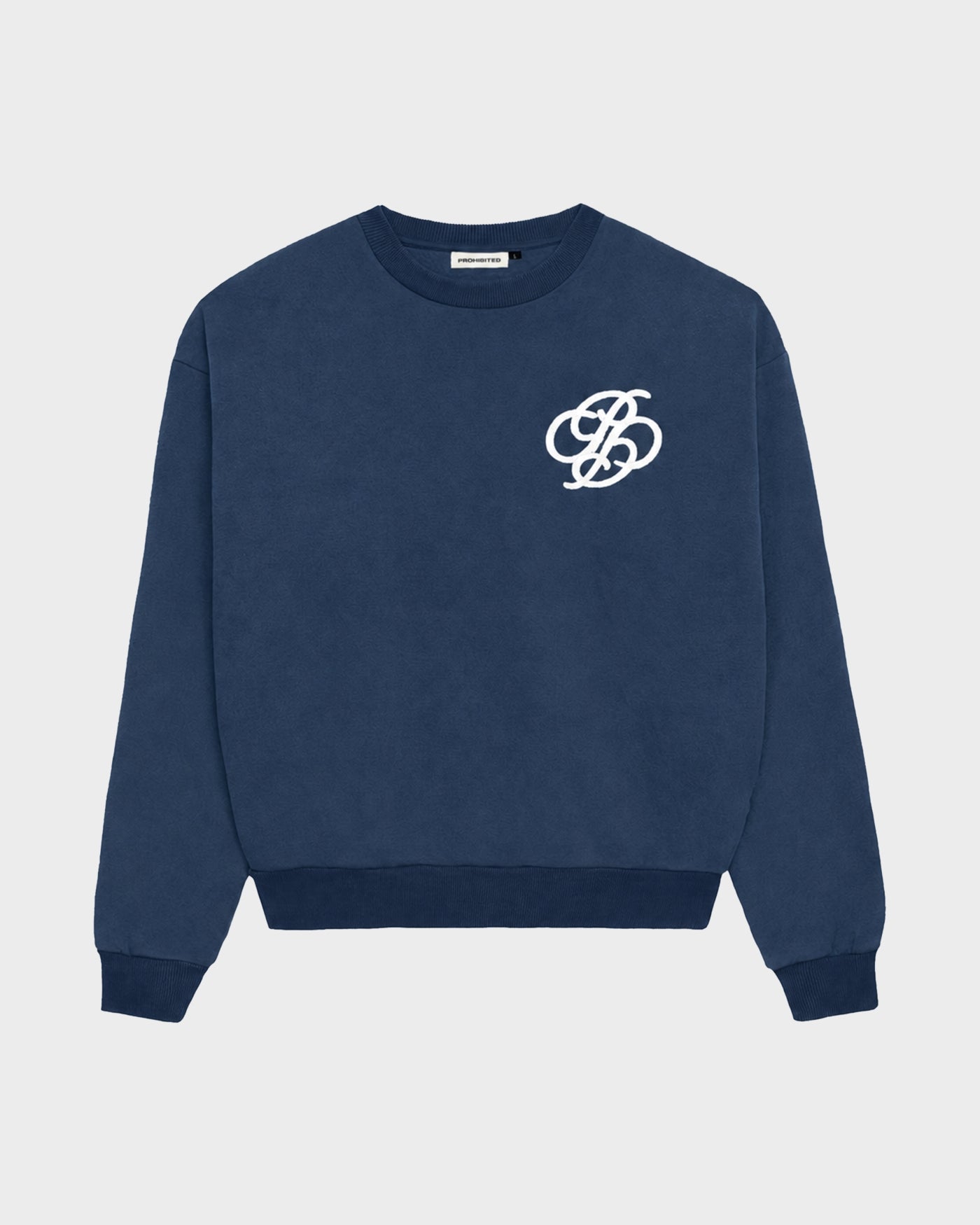 College Days Crew Neck | Oceanic Blue