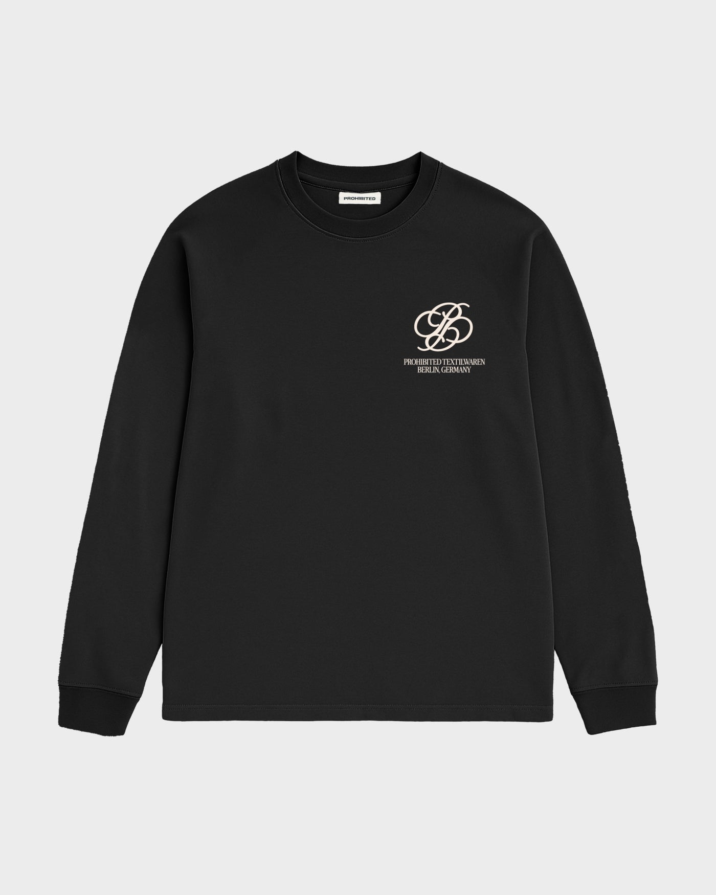 College Days Longsleeve | Black