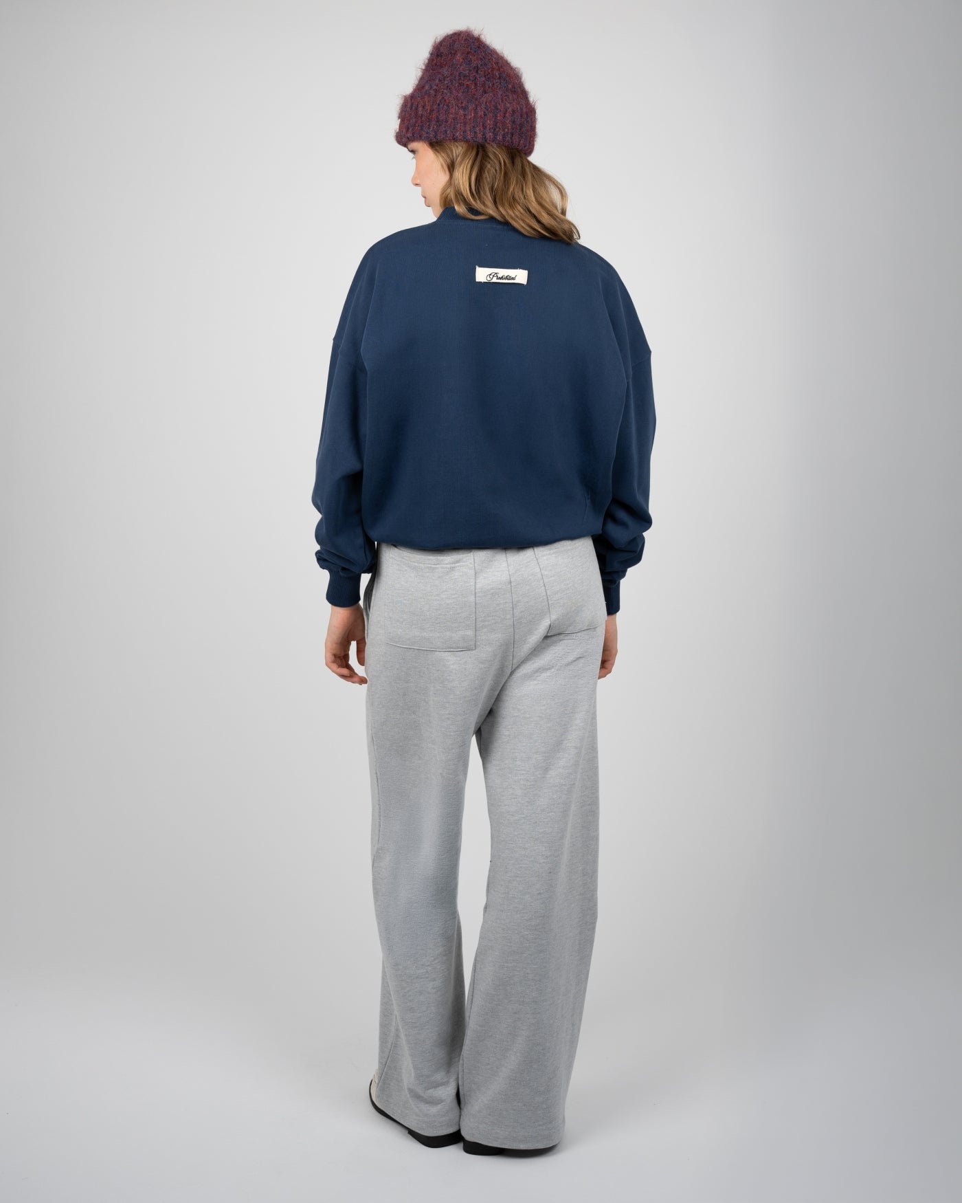 Campus Loose Jogger | Grey Melange