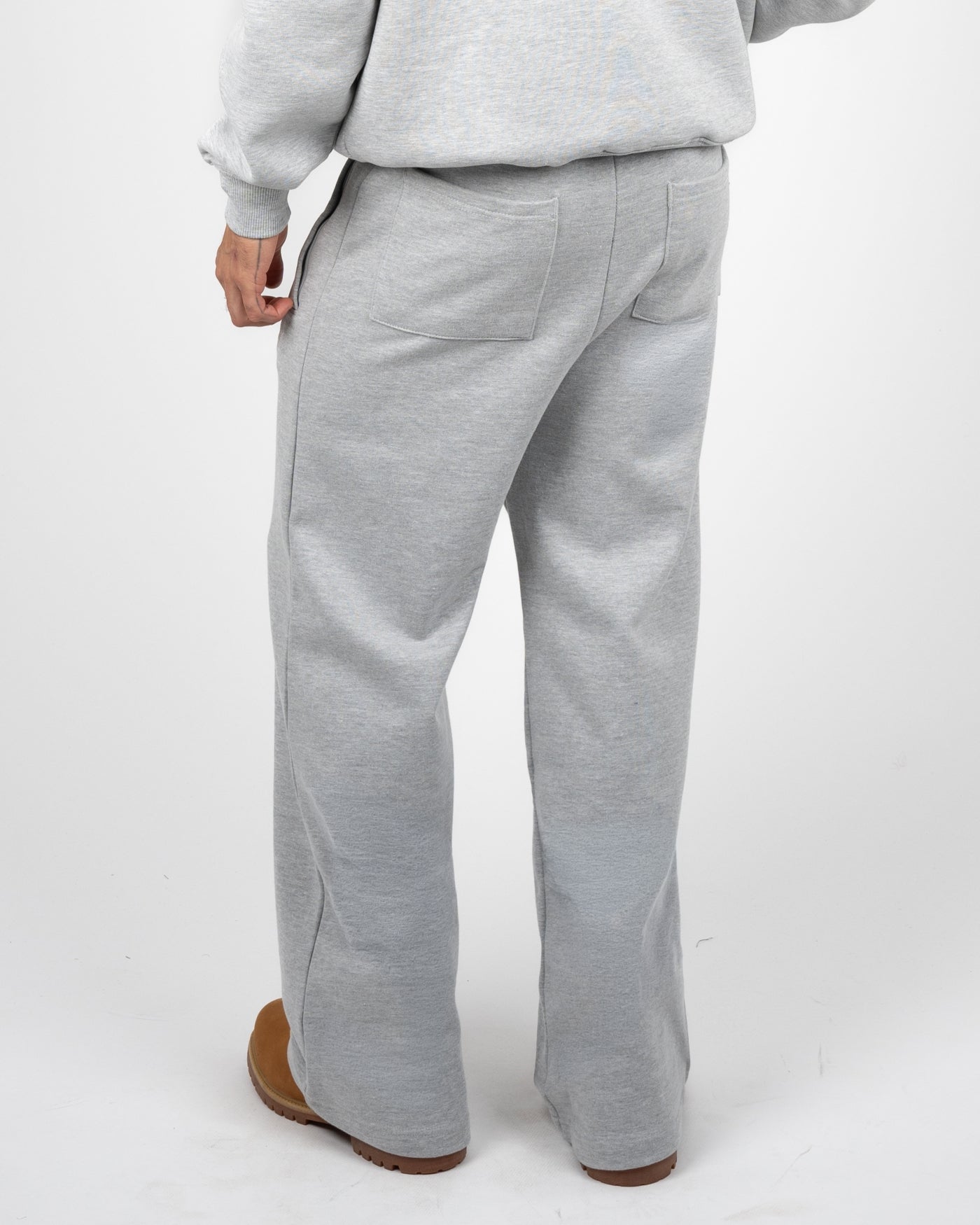 Campus Loose Jogger | Grey Melange