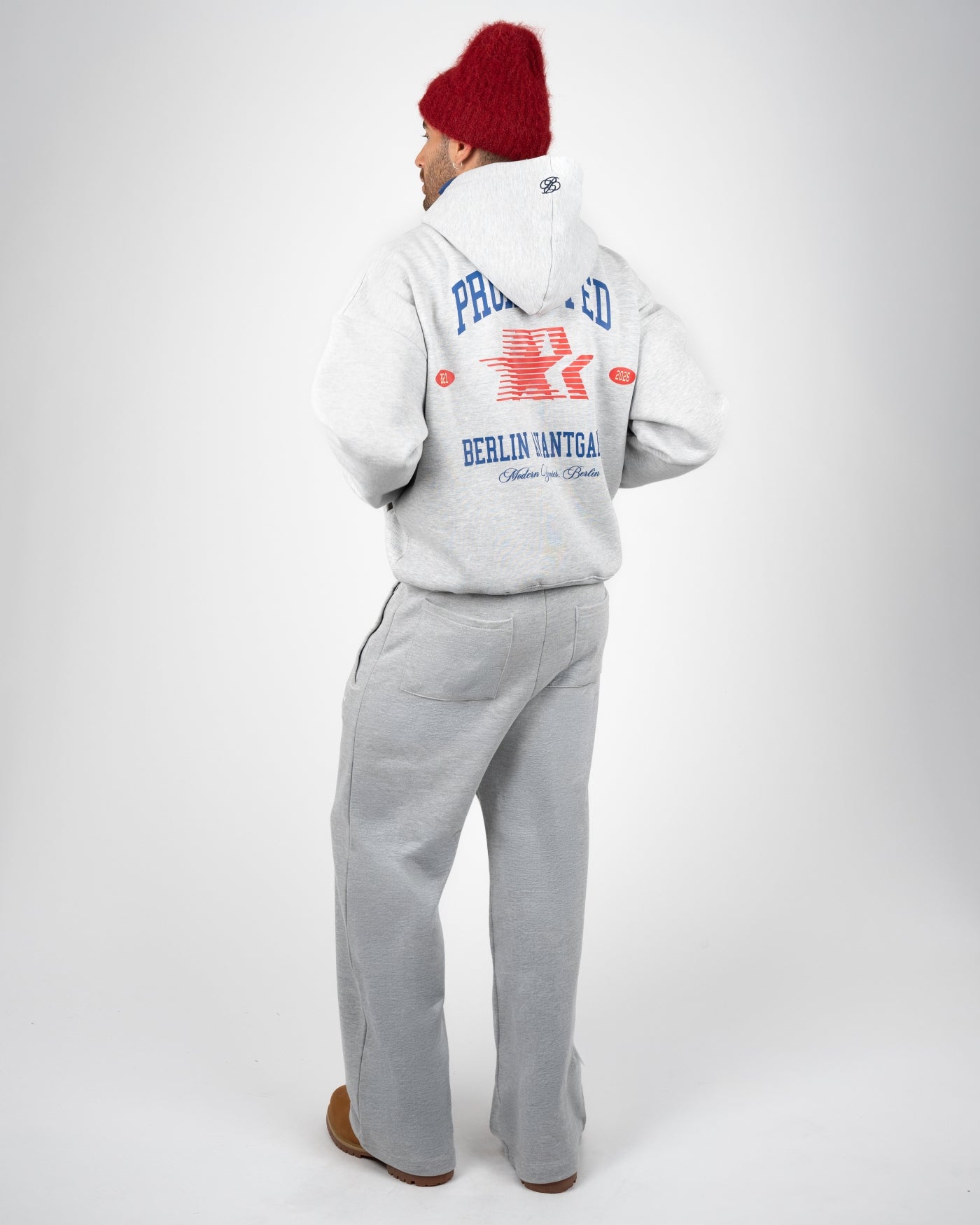 Campus Loose Jogger | Grey Melange