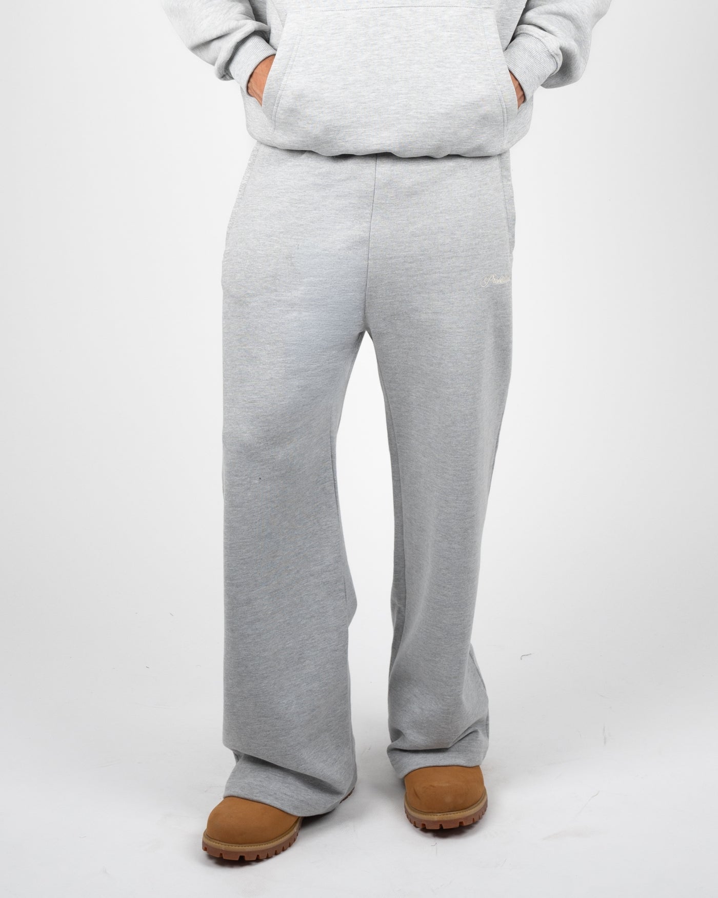 Campus Loose Jogger | Grey Melange