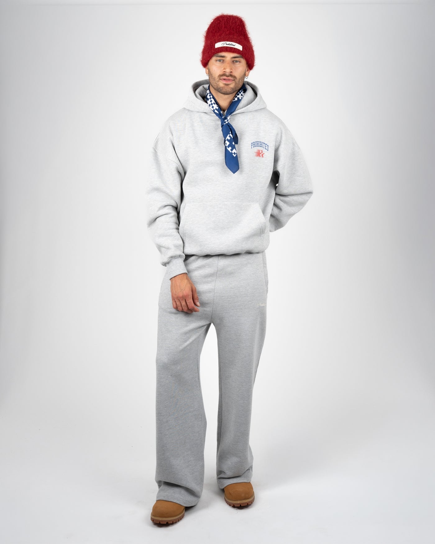 Campus Loose Jogger | Grey Melange