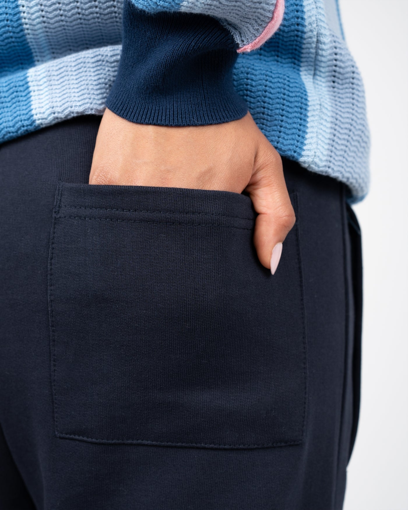 Campus Loose Jogger | Deep Blue