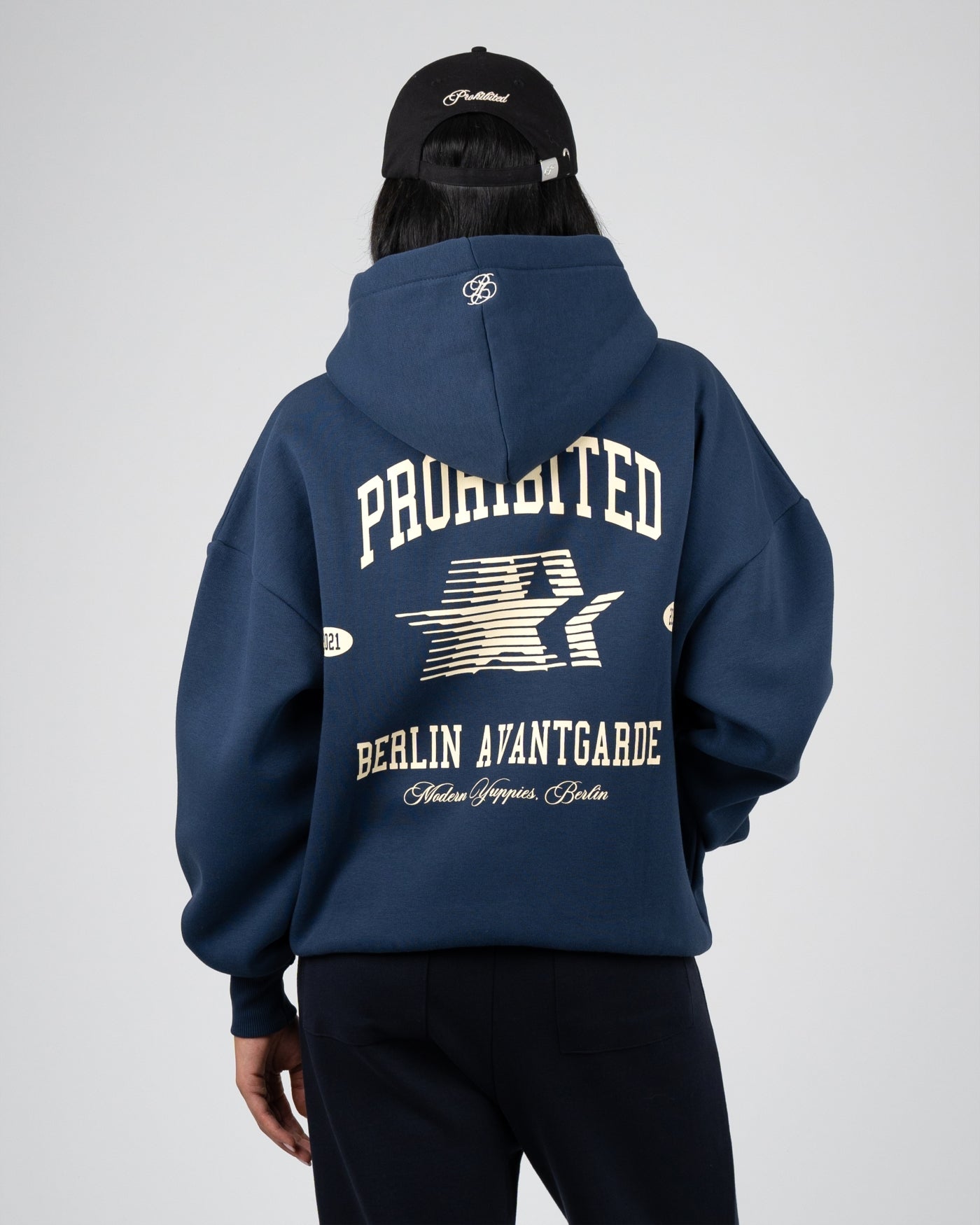 Berlin Avantgarde Hoodie | Oceanic Blue