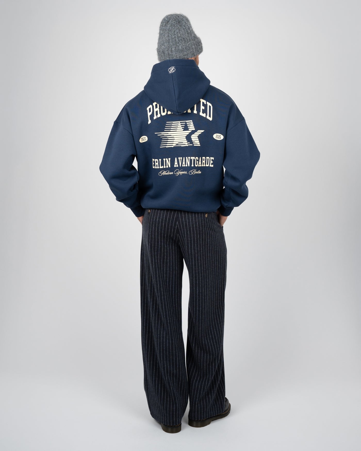 Berlin Avantgarde Hoodie | Oceanic Blue