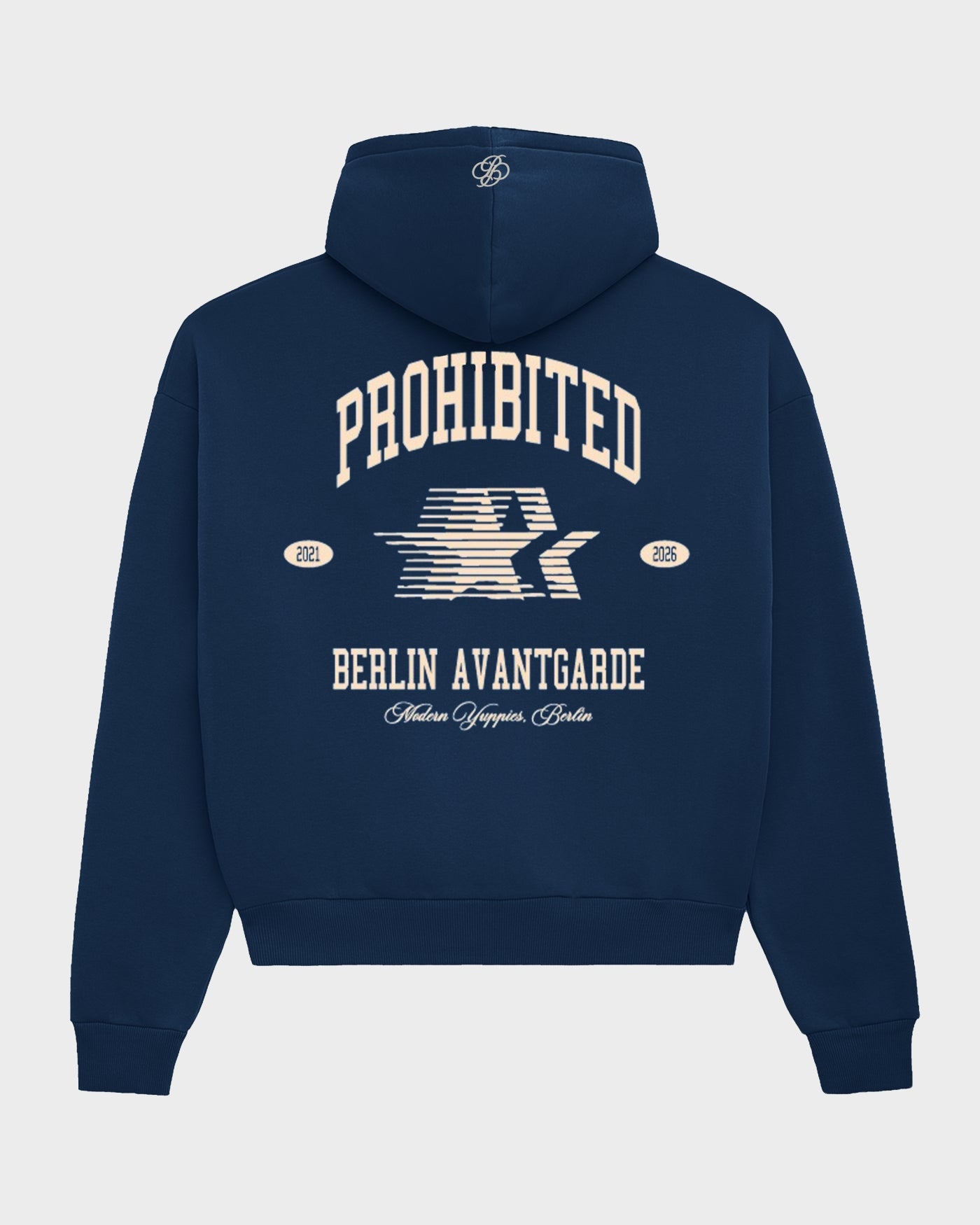 Berlin Avantgarde Hoodie | Oceanic Blue