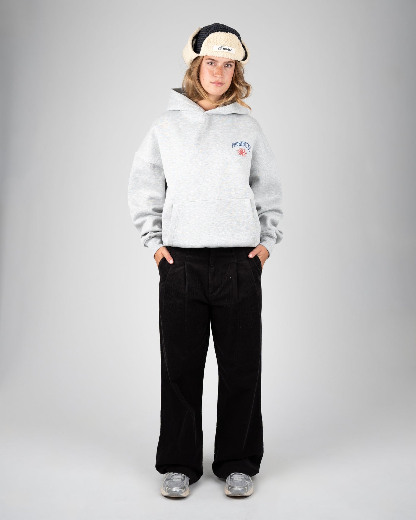 Berlin Avantgarde Hoodie | Grey Melange