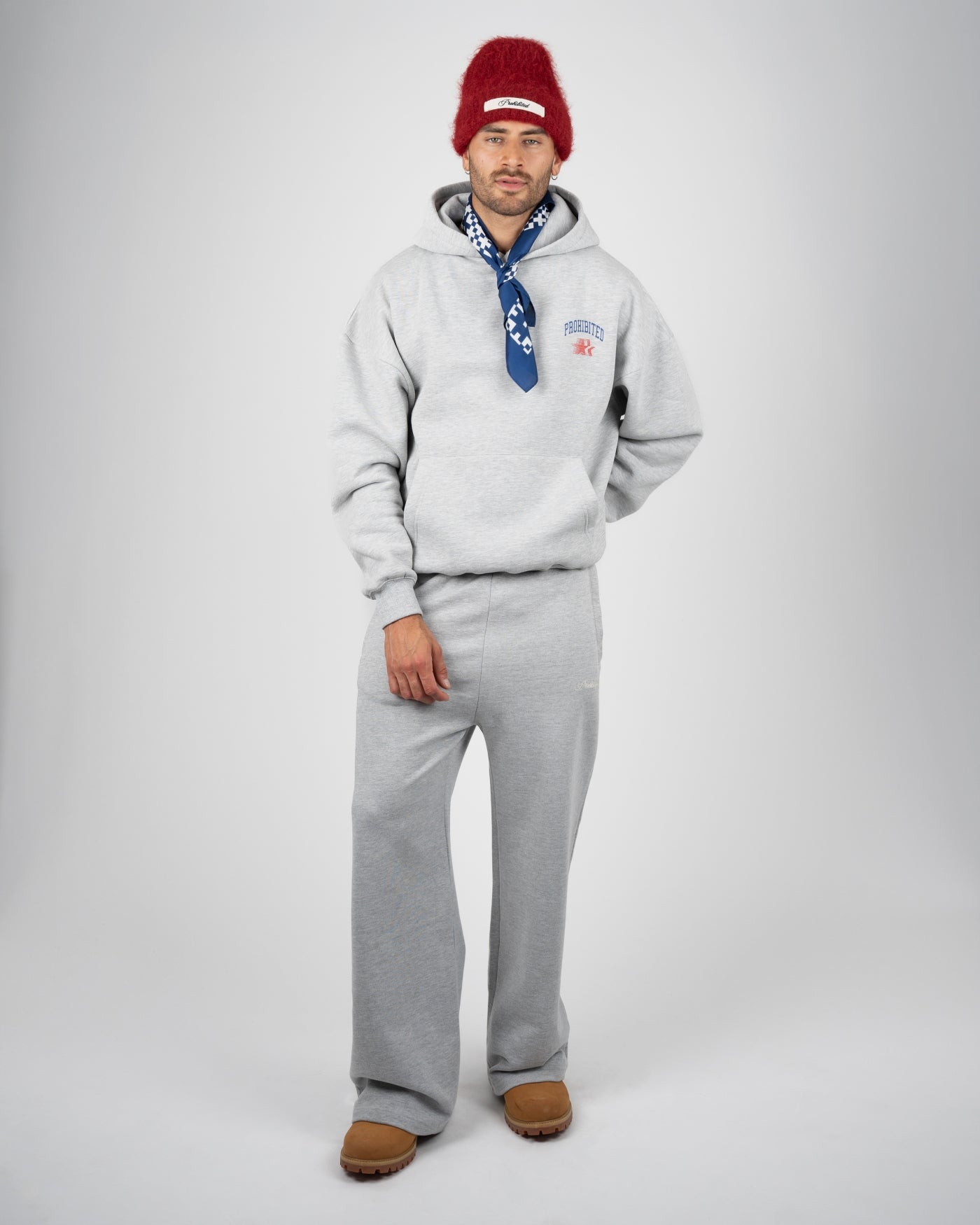 Berlin Avantgarde Hoodie | Grey Melange