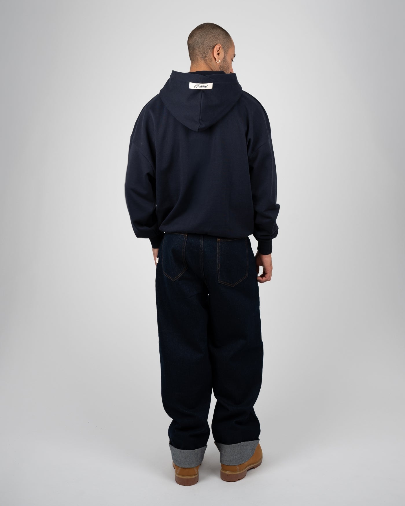 College Days Zip-Hoodie | Deep Blue