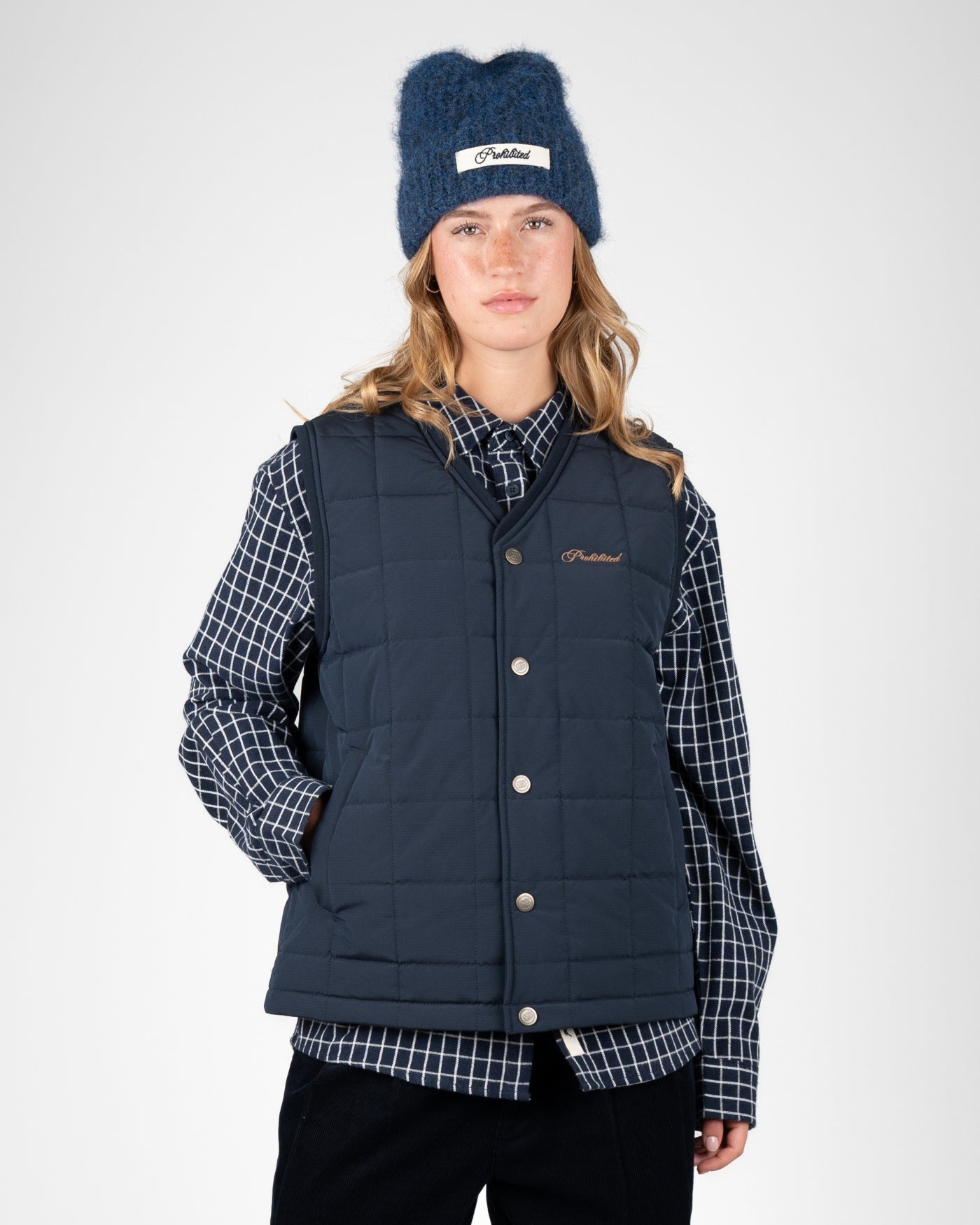 Autumn Field Vest | Dark Blue