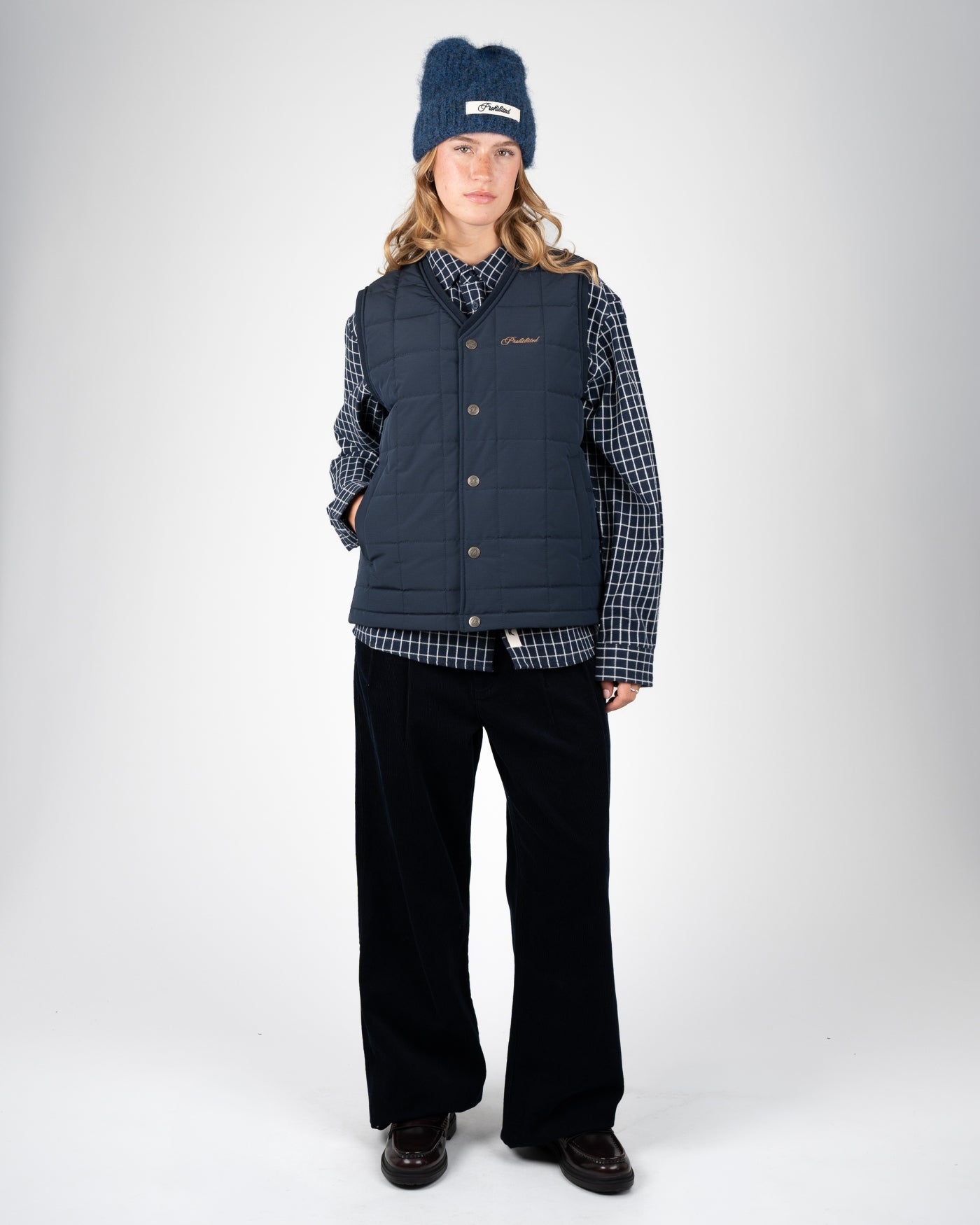 Autumn Field Vest | Dark Blue